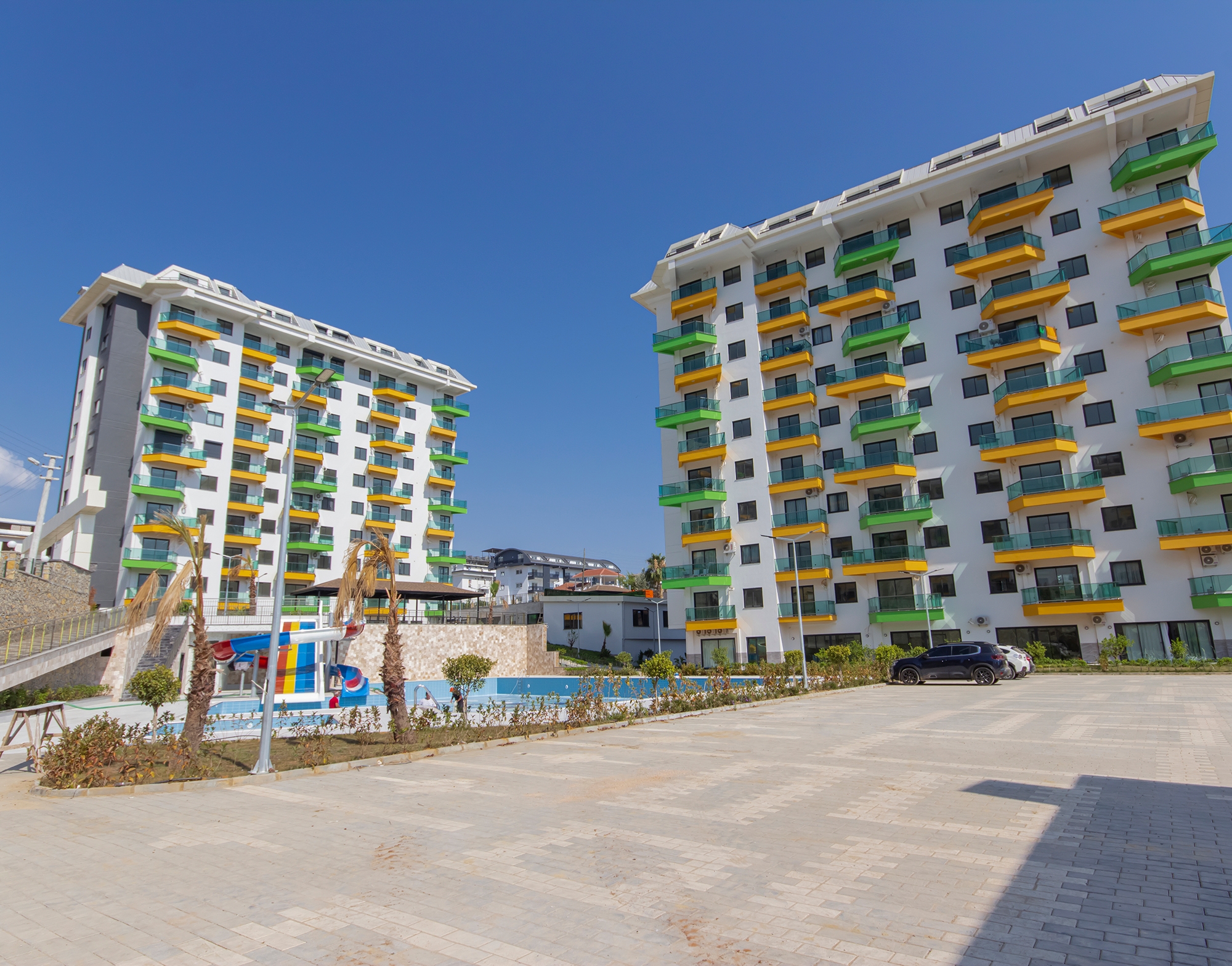 Luksuriøs 2+1 Leilighet med Fjellutsikt, Alanya