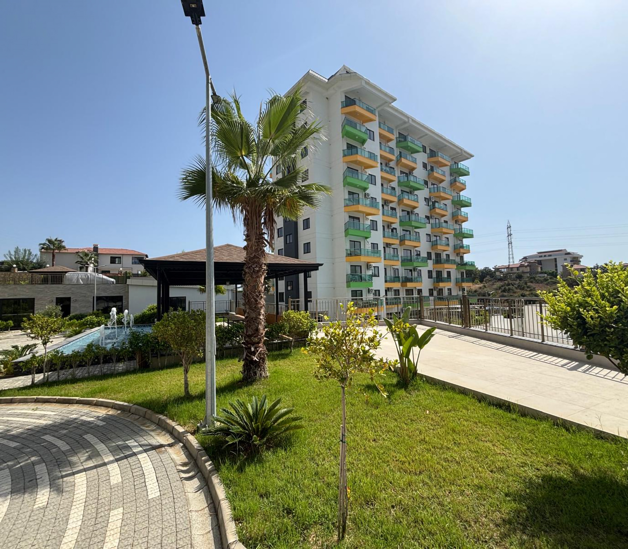 Luksuriøs 2+1 Leilighet med Fjellutsikt, Alanya