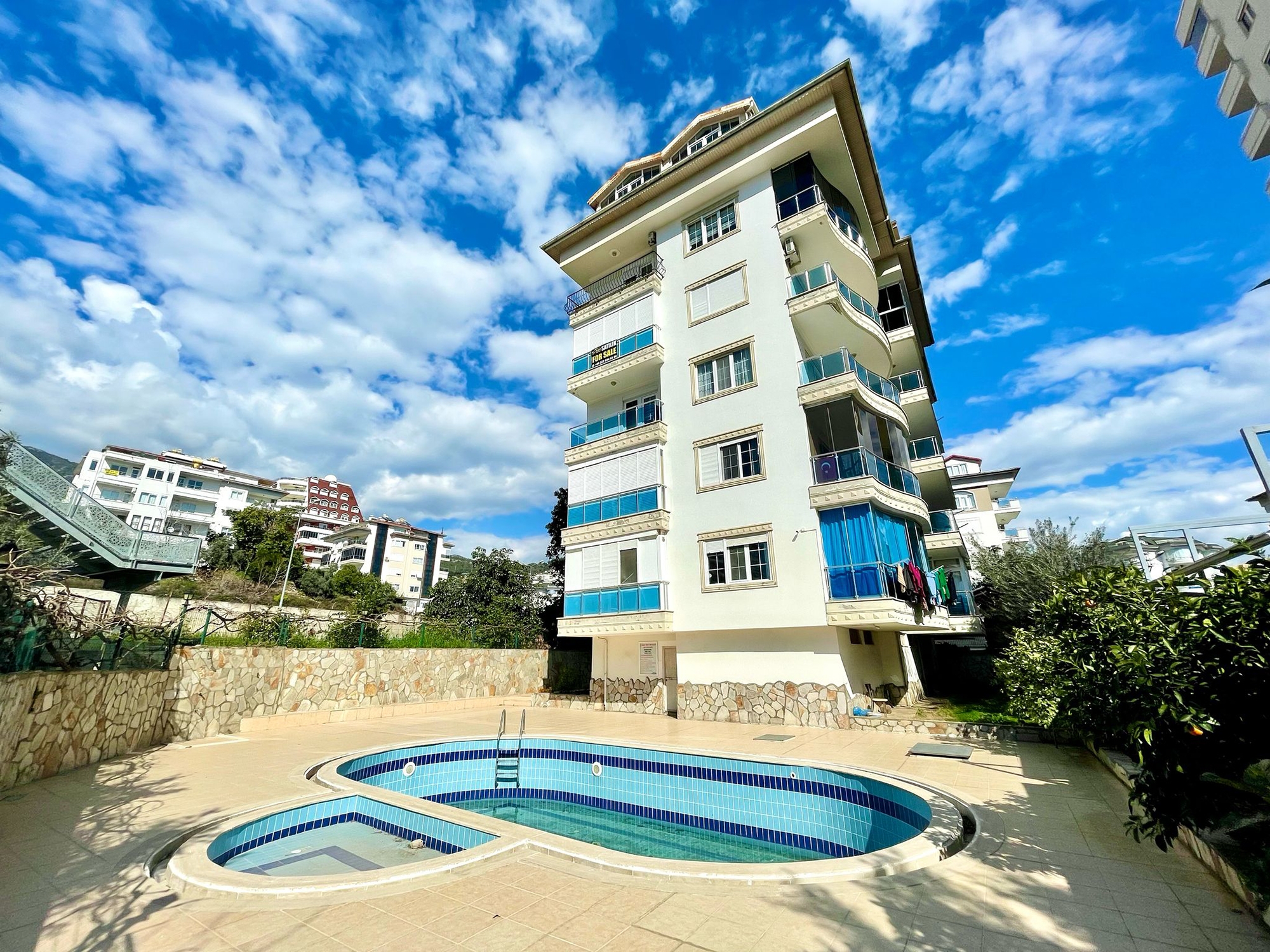 Fjeldudsigt 2+1 Lejlighed i Alanya, Cikcilli