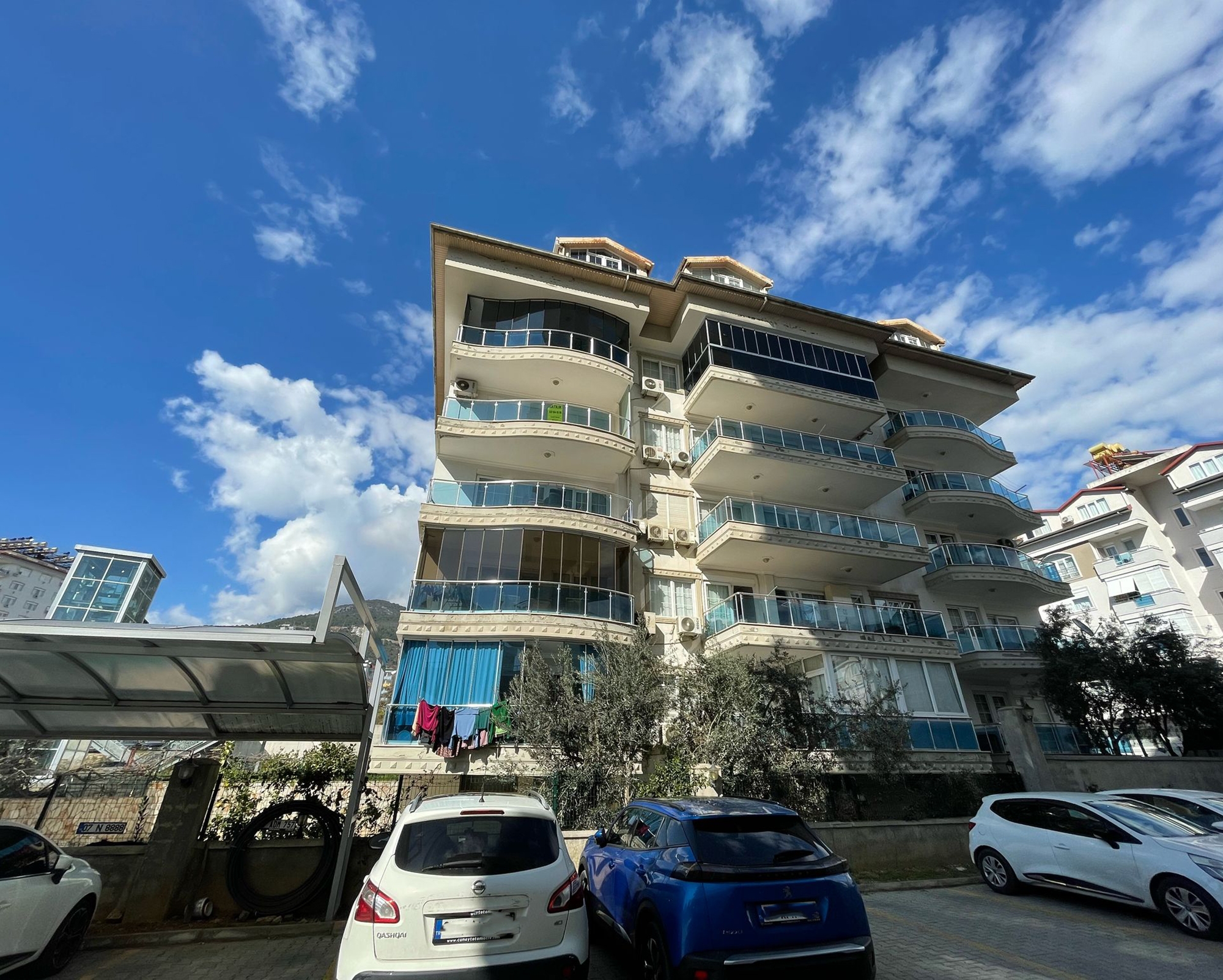 Fjeldudsigt 2+1 Lejlighed i Alanya, Cikcilli