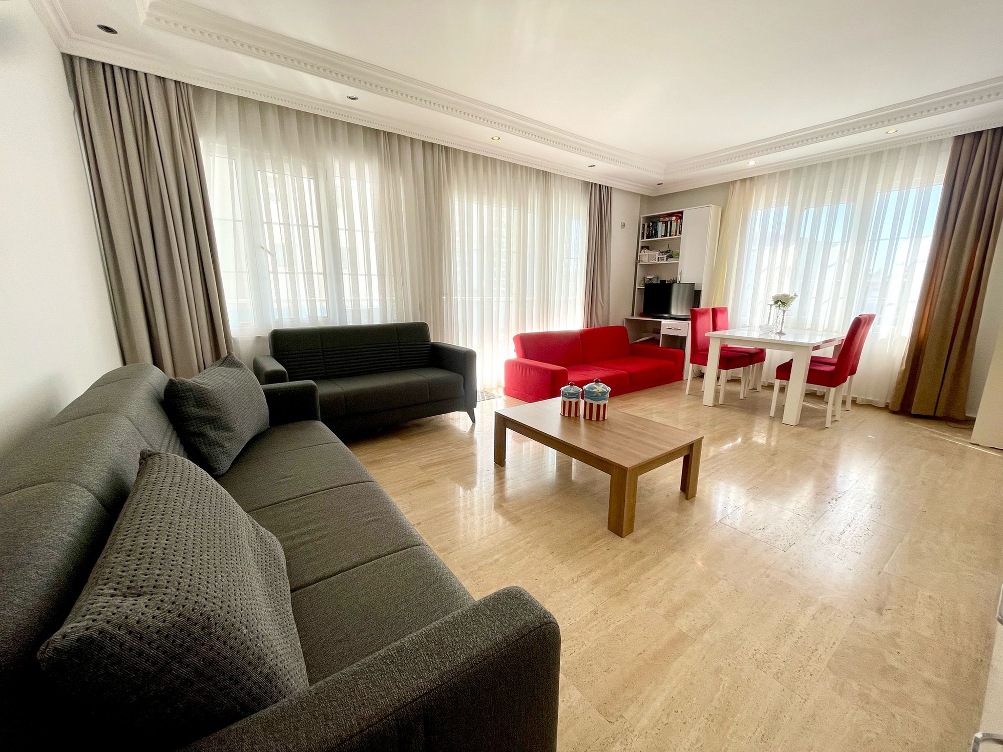 Fjeldudsigt 2+1 Lejlighed i Alanya, Cikcilli