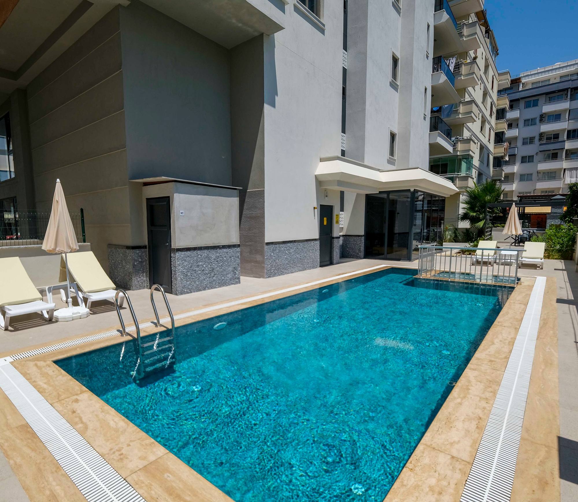 Mountain-View 1+1 Lejlighed i Mahmutlar, Alanya