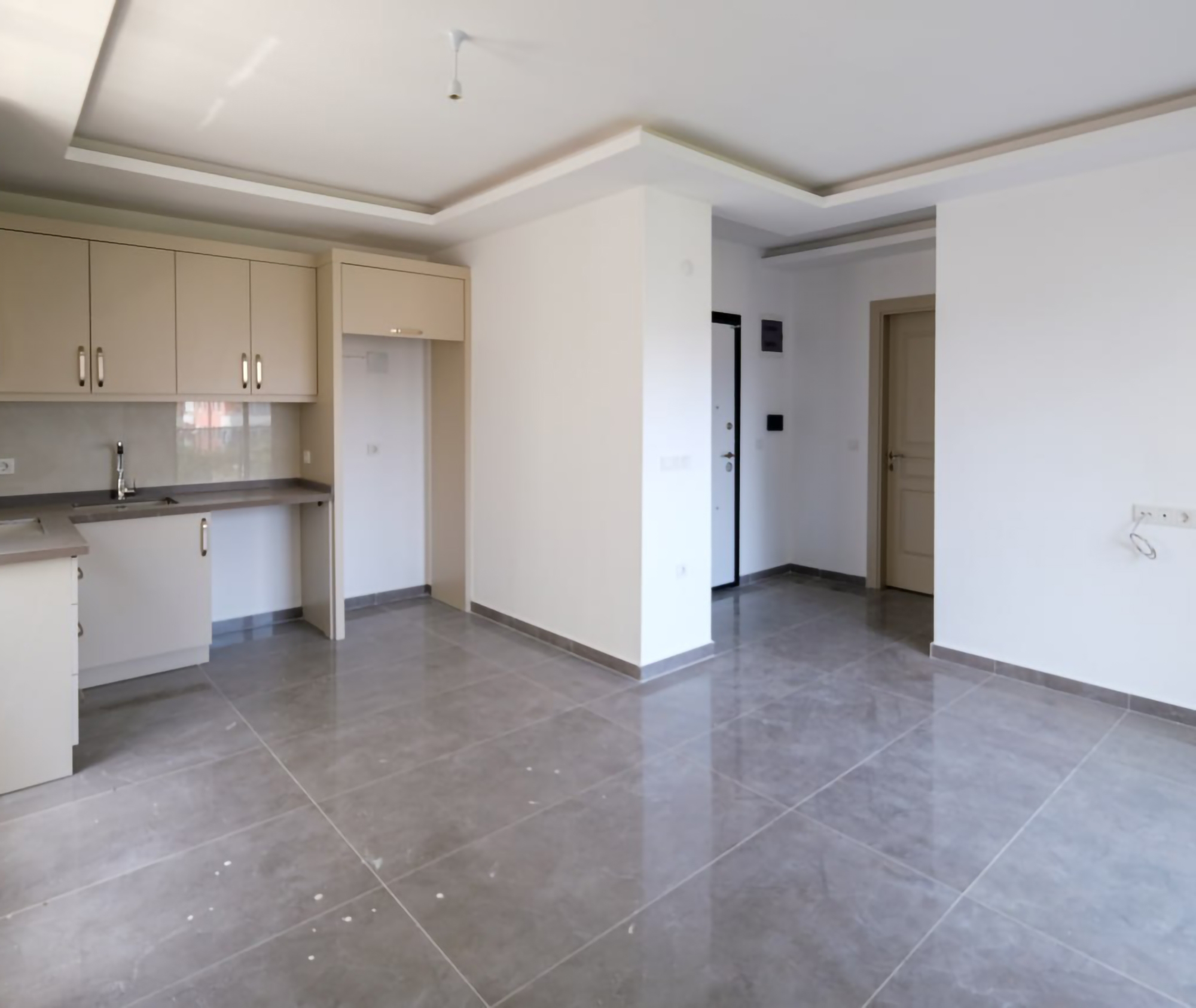 Mountain-View 1+1 Lejlighed i Mahmutlar, Alanya