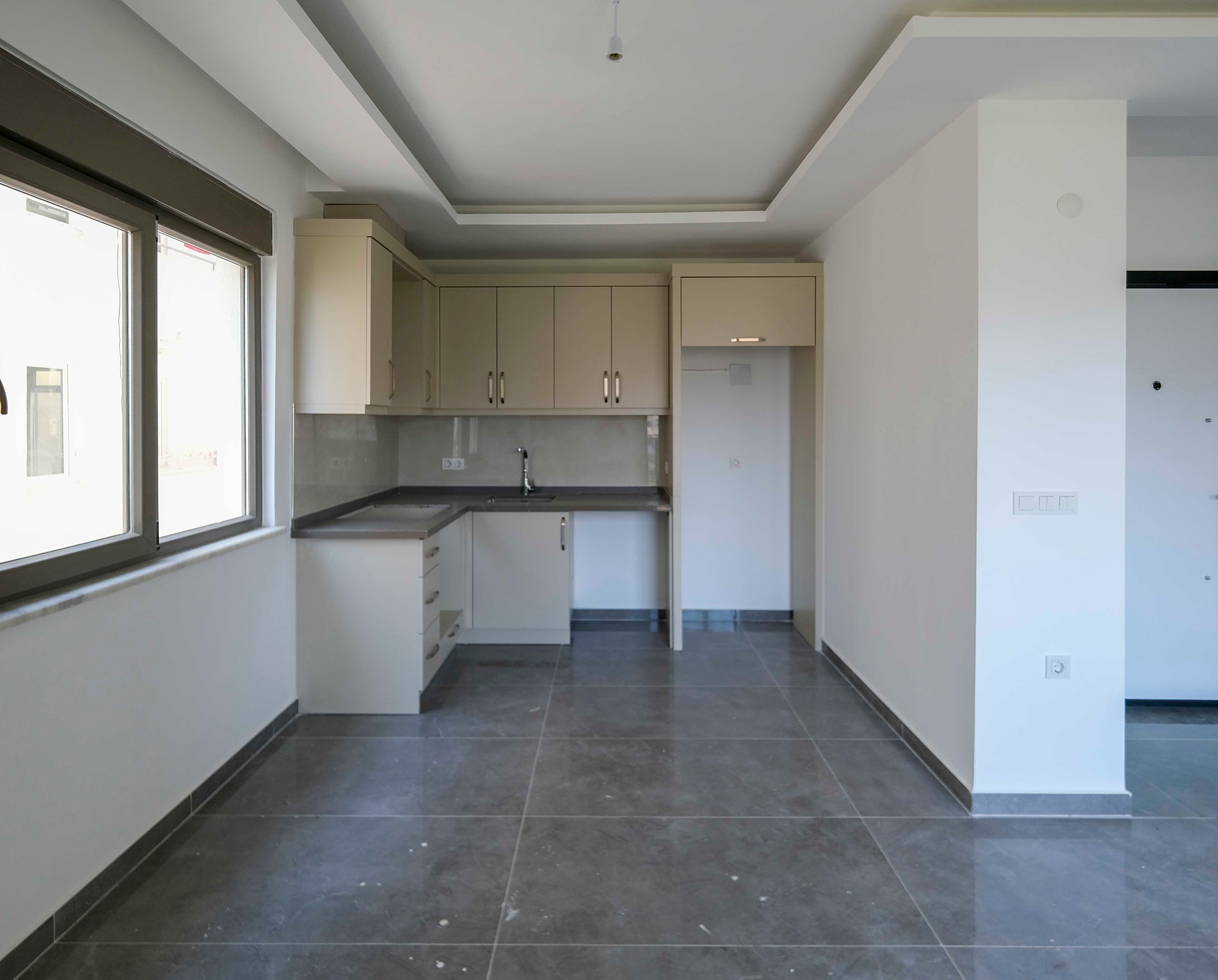 Mountain-View 1+1 Lejlighed i Mahmutlar, Alanya