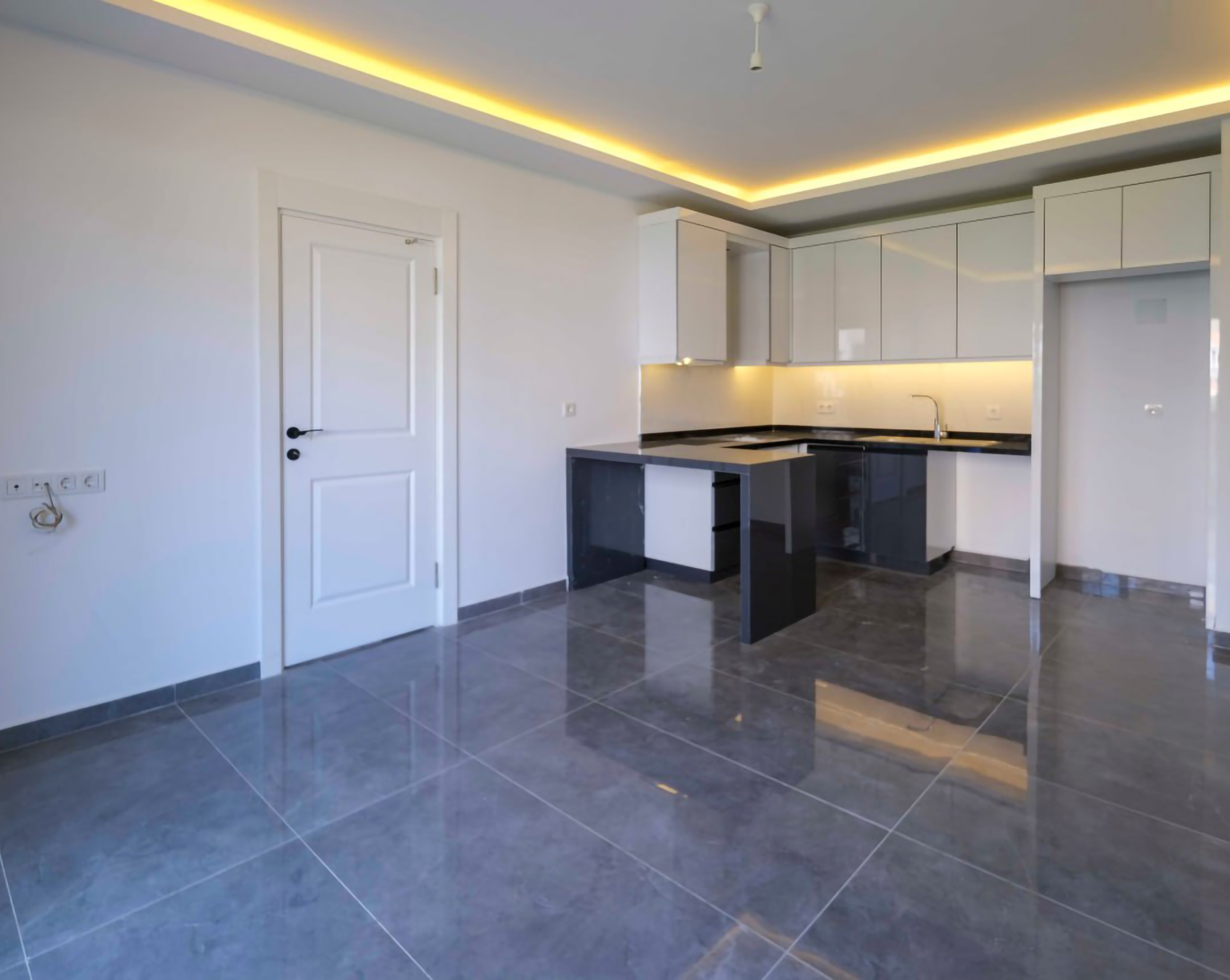 Luxuriöse 2+1 Wohnung mit Meerblick, Mahmutlar