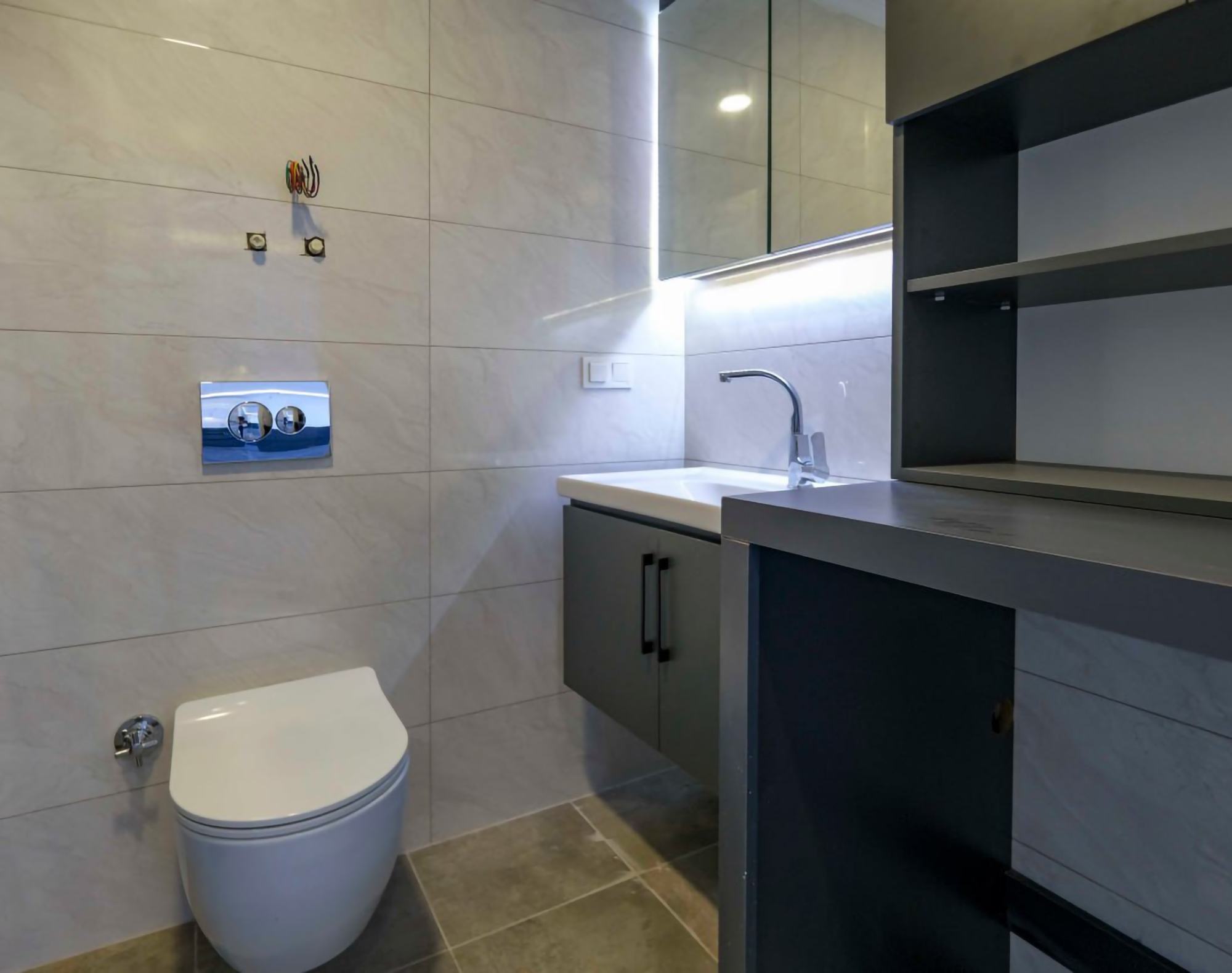 Luxuriöse 2+1 Wohnung mit Meerblick, Mahmutlar
