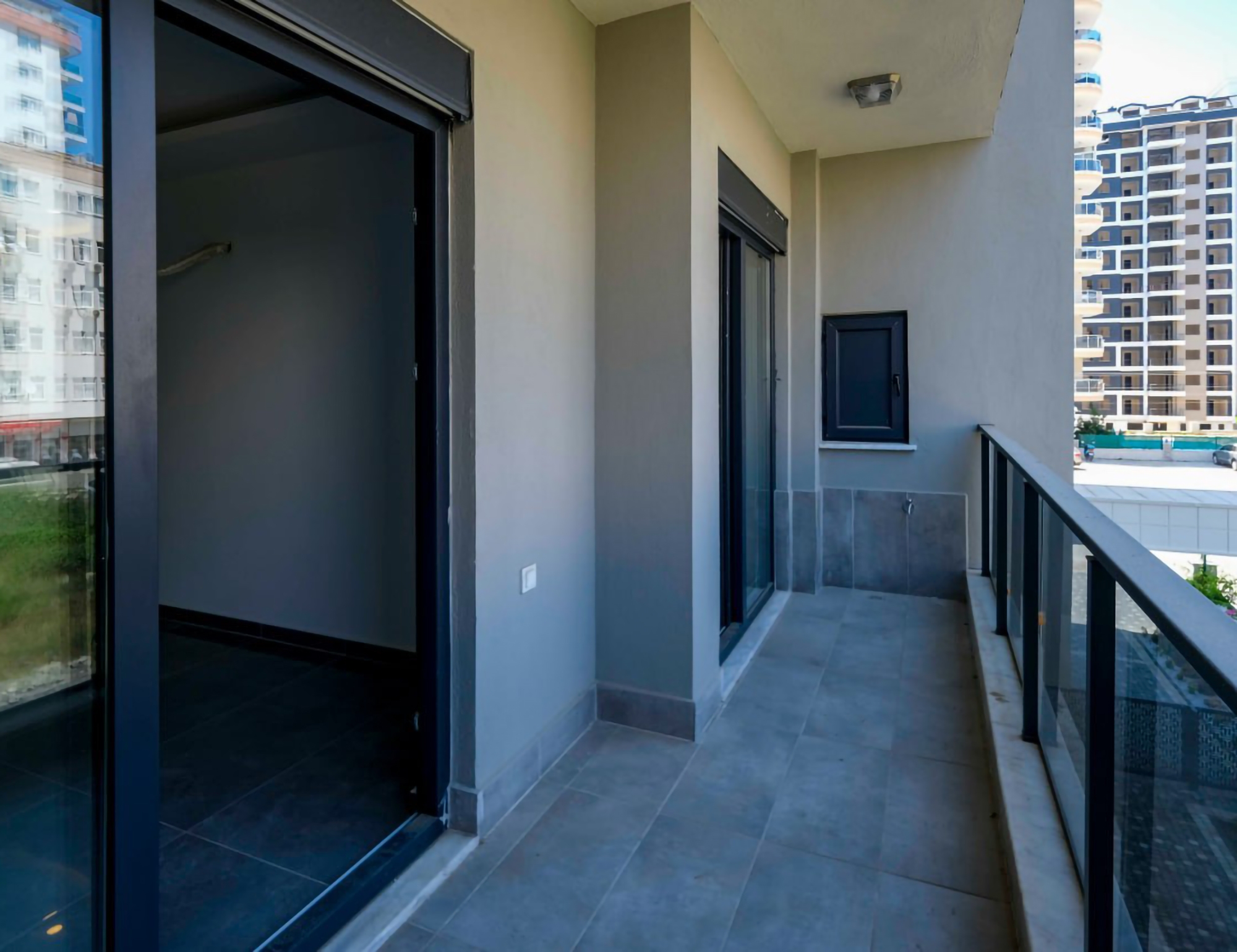 Luxuriöse 2+1 Wohnung mit Meerblick, Mahmutlar