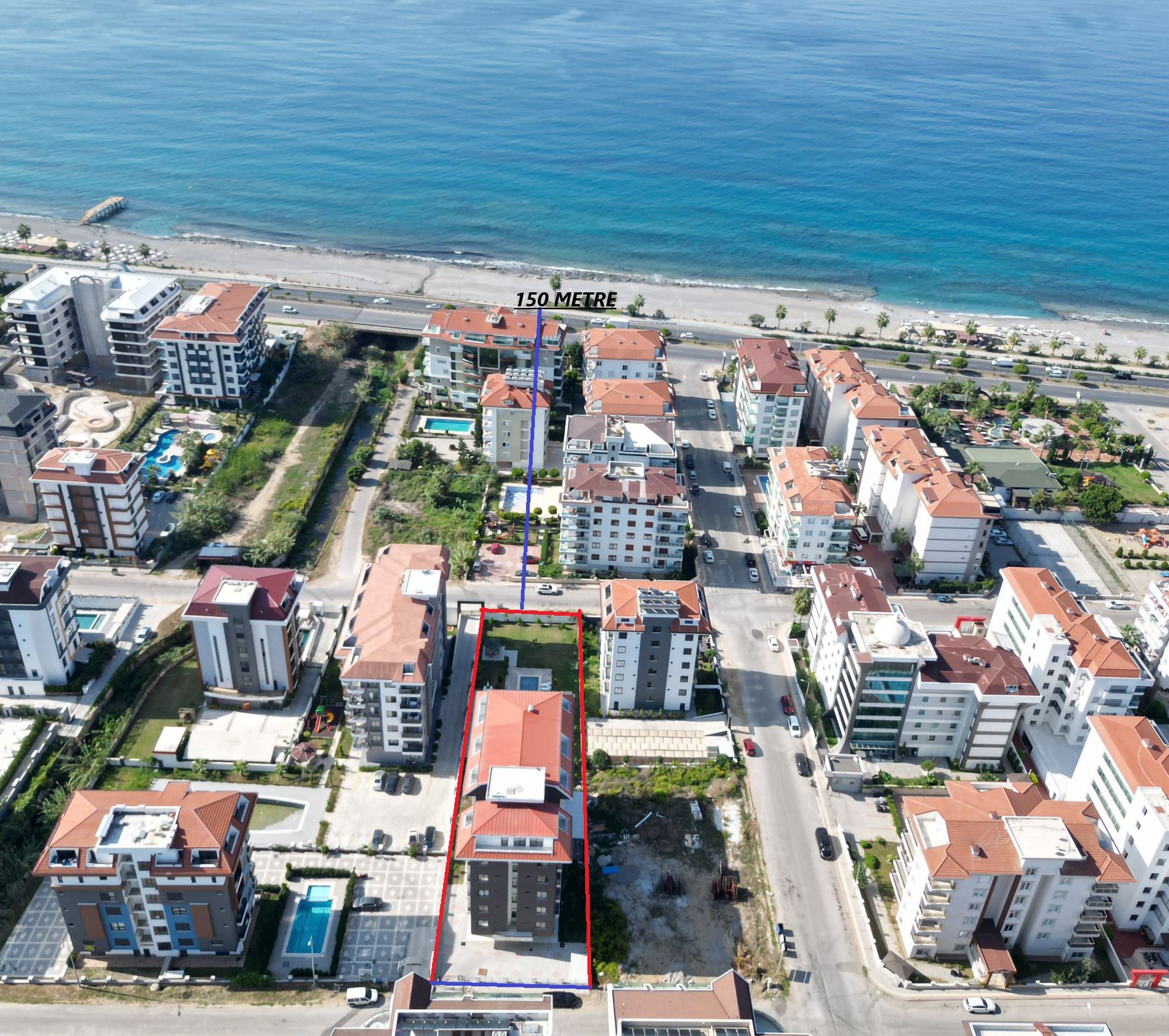 Modern 1+1 Apartment with Mountain View in Kestel, Alanya
