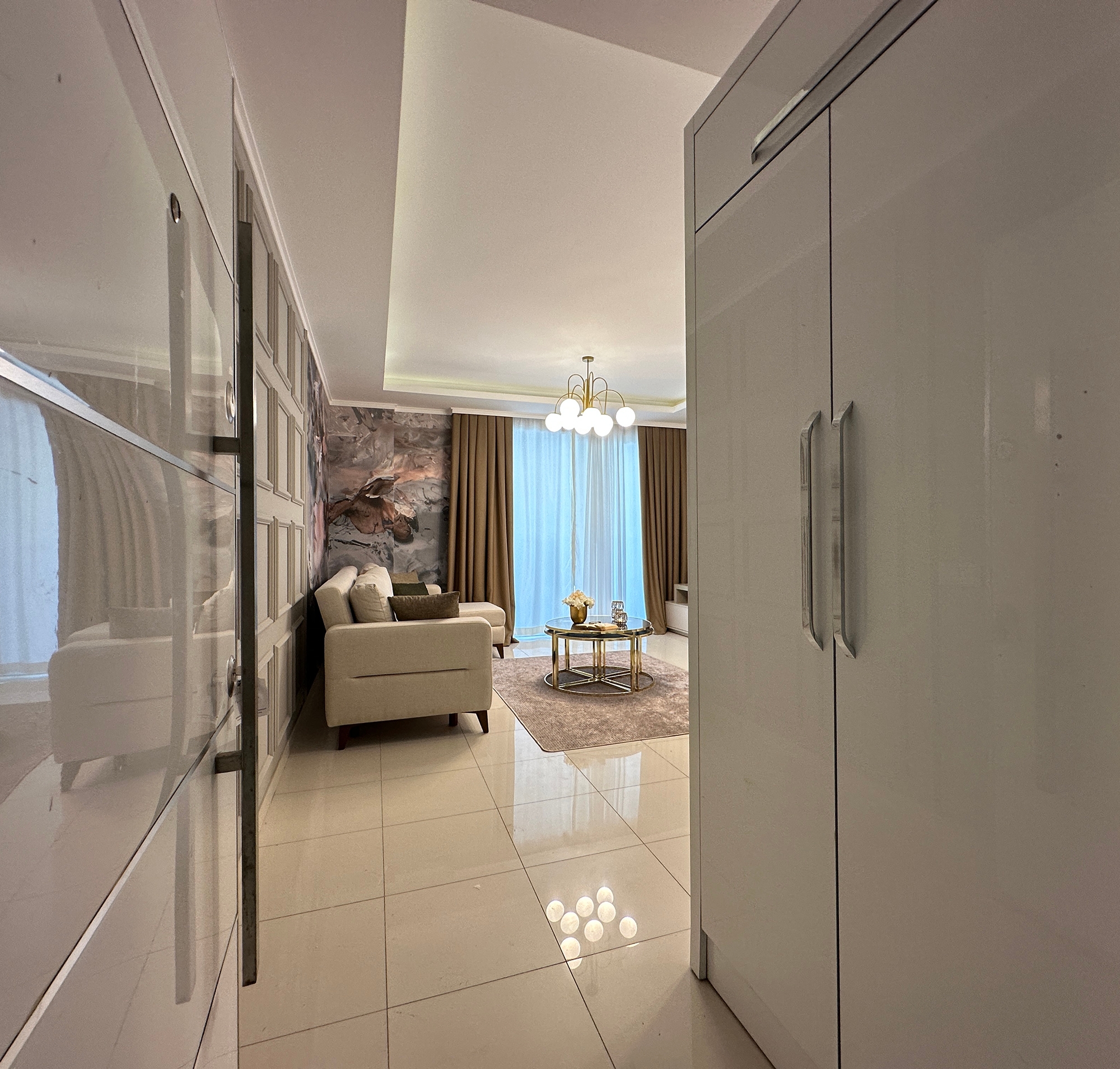 Luxury 1+1 Apartment with Mountain View in Kestel, Alanya