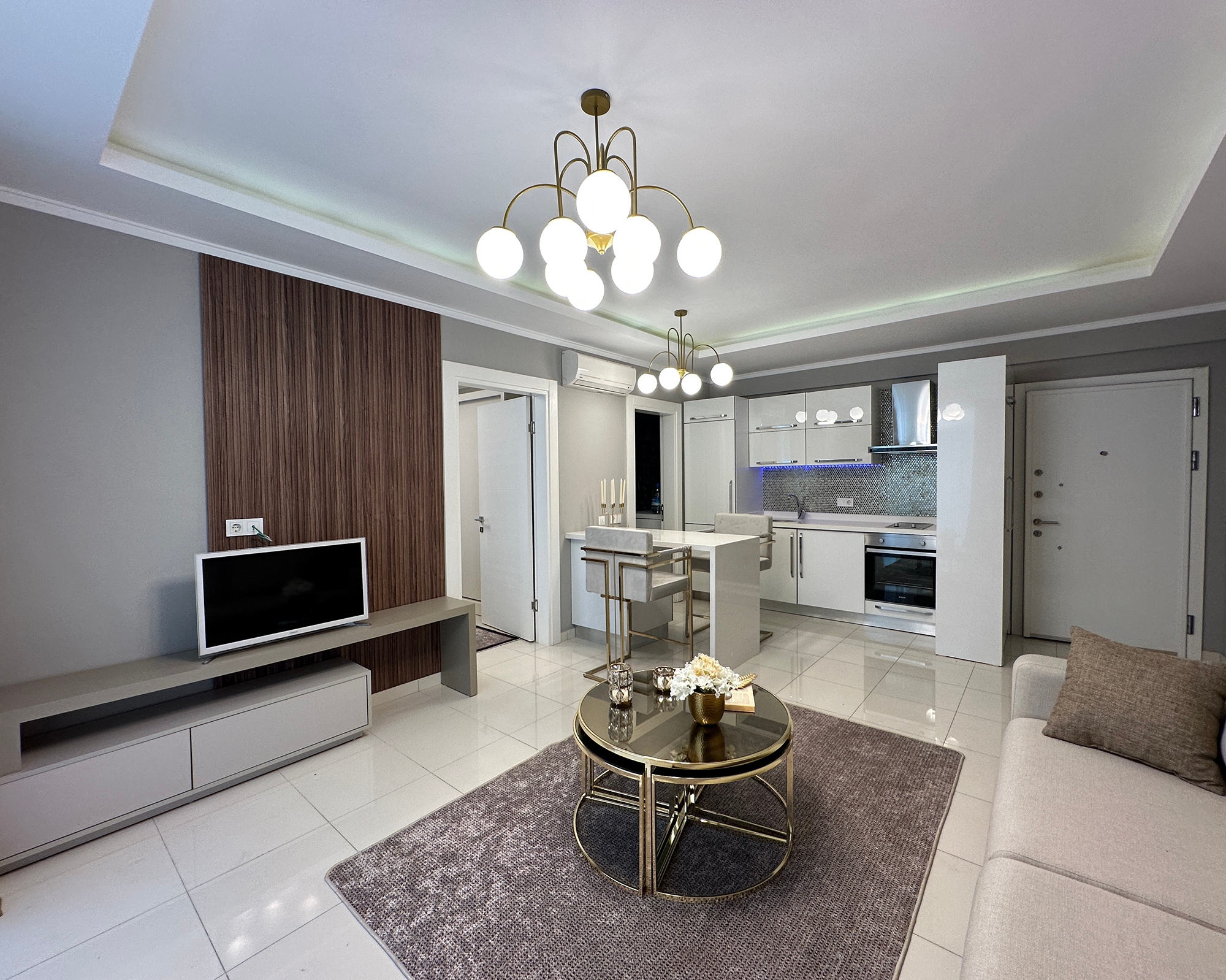 Luxury 1+1 Apartment with Mountain View in Kestel, Alanya