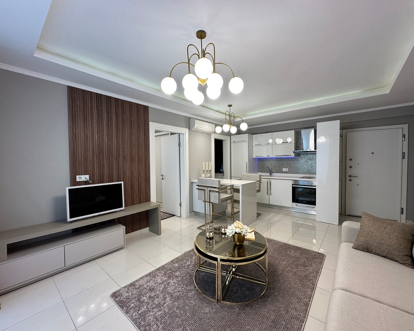 Luxury 1+1 Apartment with Mountain View in Kestel, Alanya