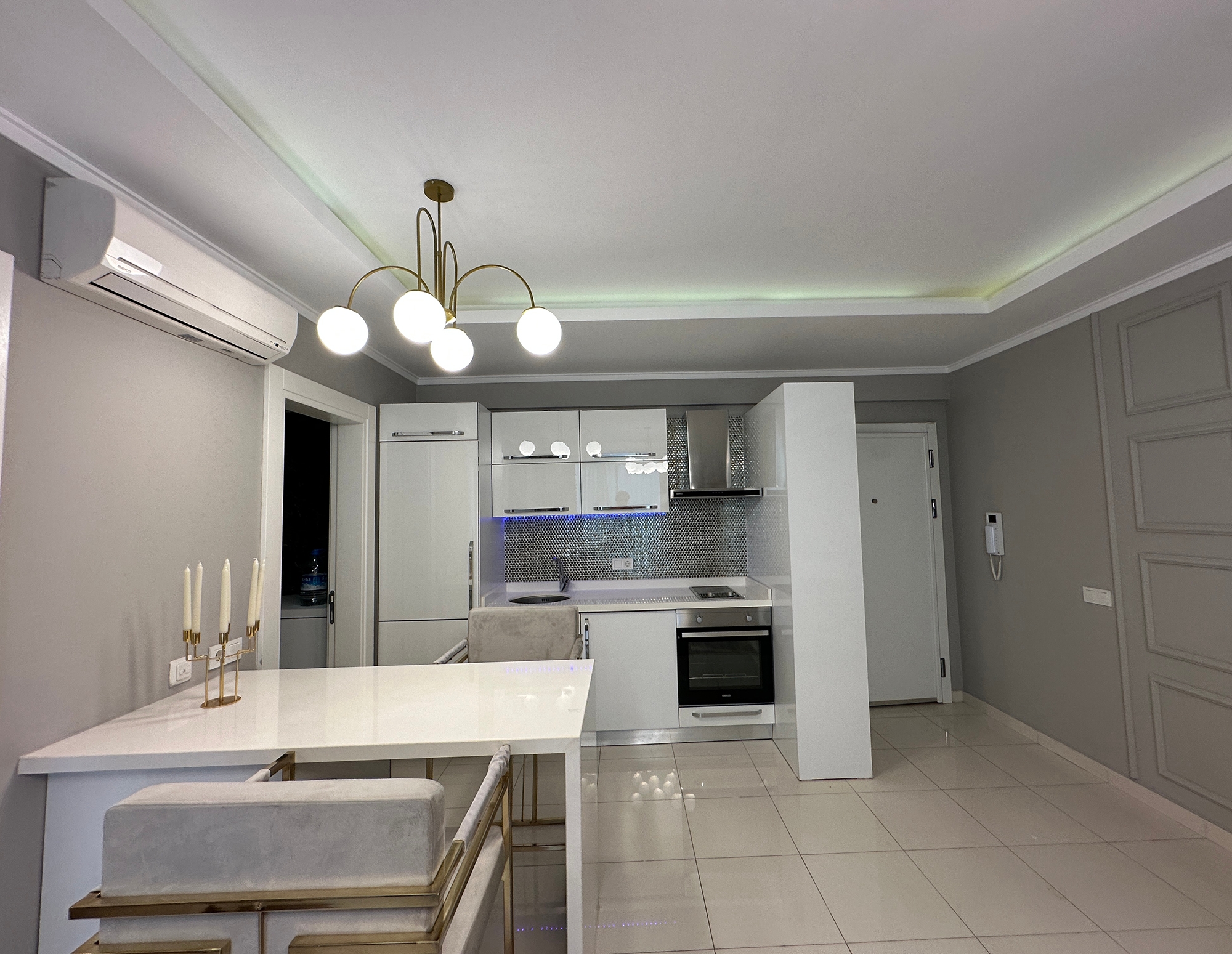 Luxury 1+1 Apartment with Mountain View in Kestel, Alanya