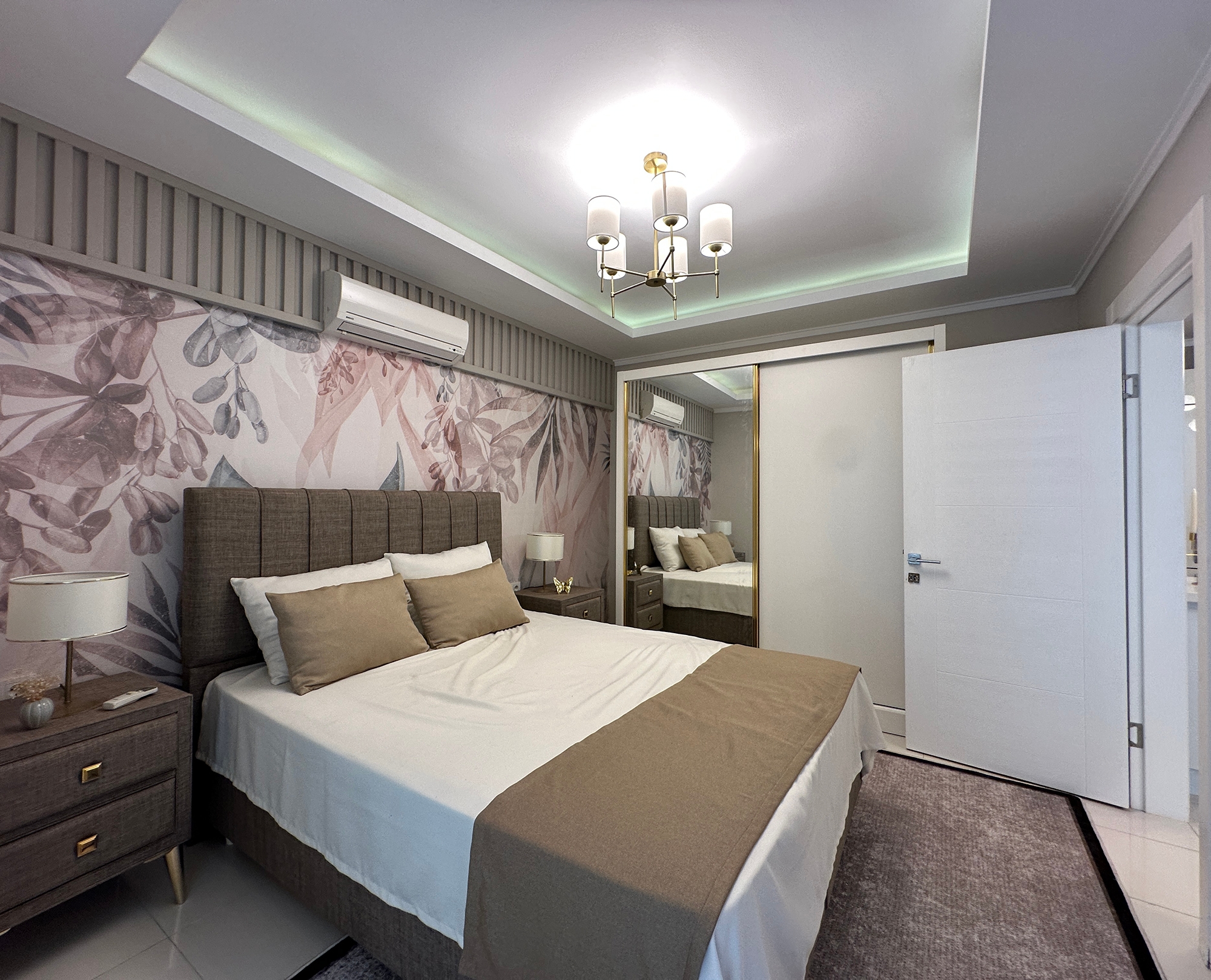 Luxury 1+1 Apartment with Mountain View in Kestel, Alanya