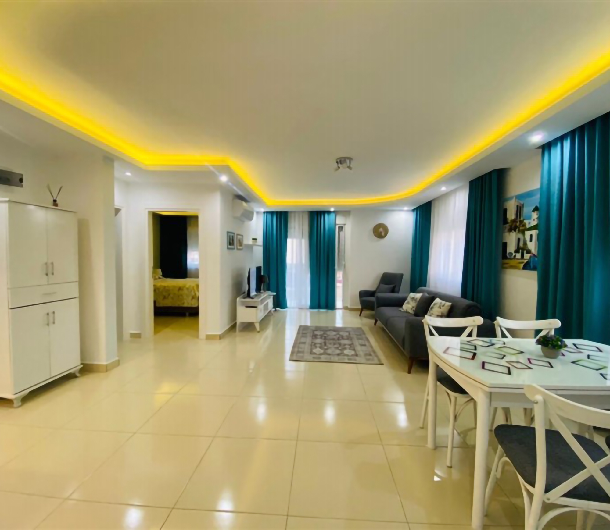 Mountain View 1+1 Apartment in Mahmutlar, Alanya