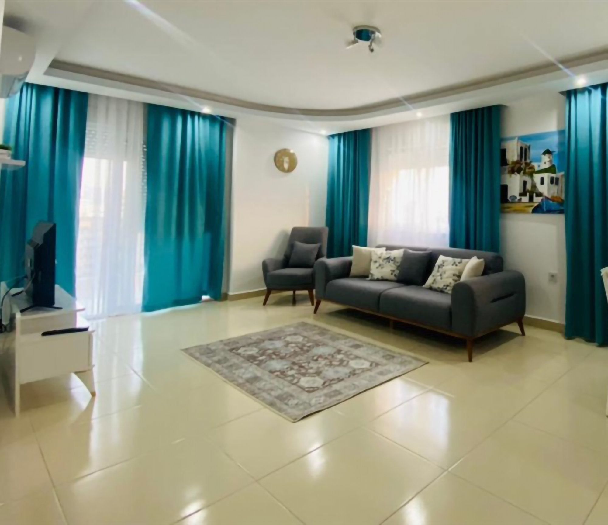 Mountain View 1+1 Apartment in Mahmutlar, Alanya