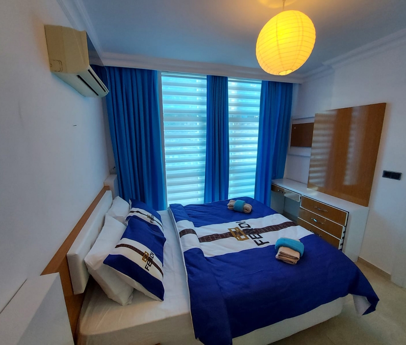 Luksuriøs 2+1 leilighet med fjellutsikt i Kargicak, Alanya