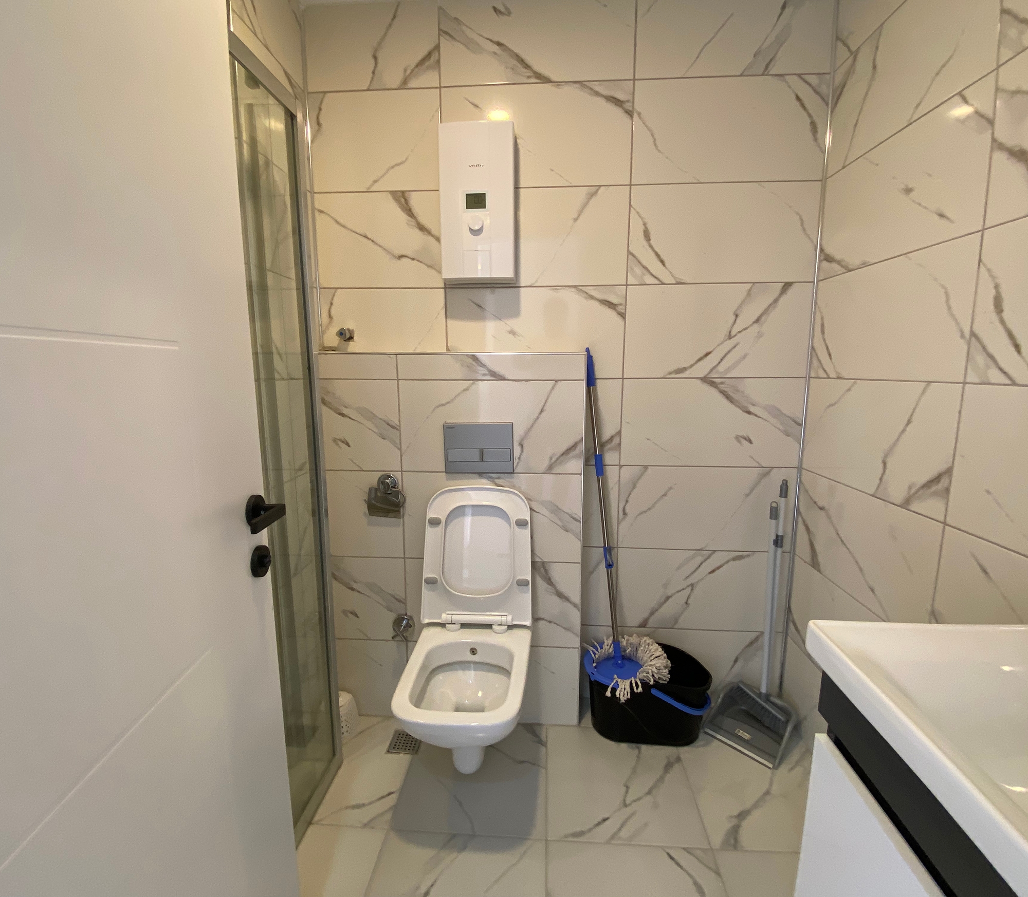 Luxuriöse 1+1 Wohnung mit Bergblick in Mahmutlar, Alanya