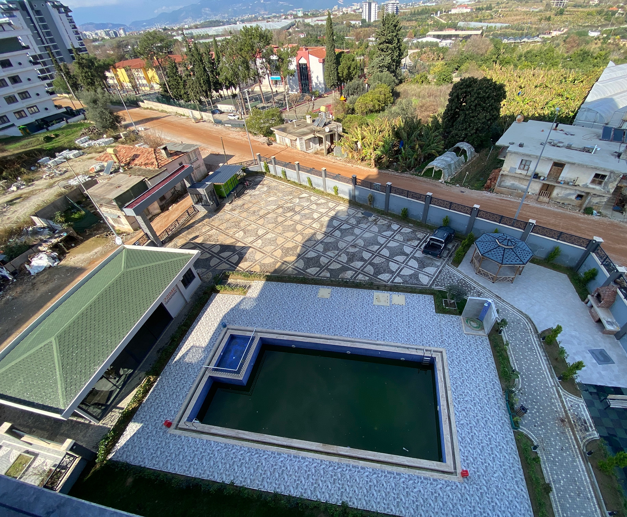 Luksuriøs 1+1 leilighet med fjellutsikt, Alanya