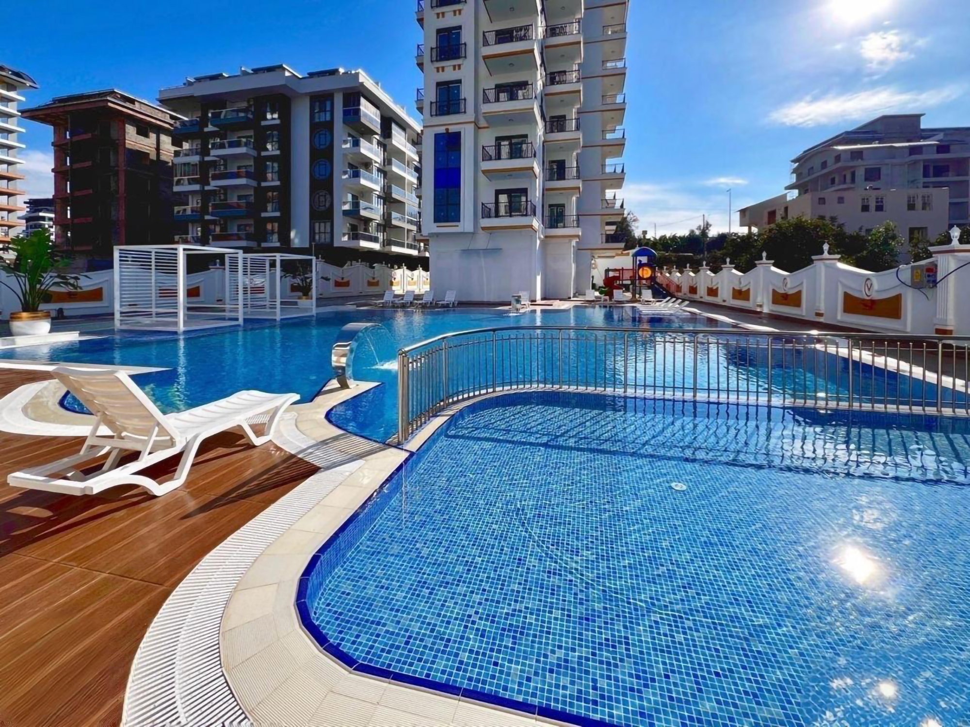 Luksuriøs 1+1 leilighet med fjellutsikt, Alanya