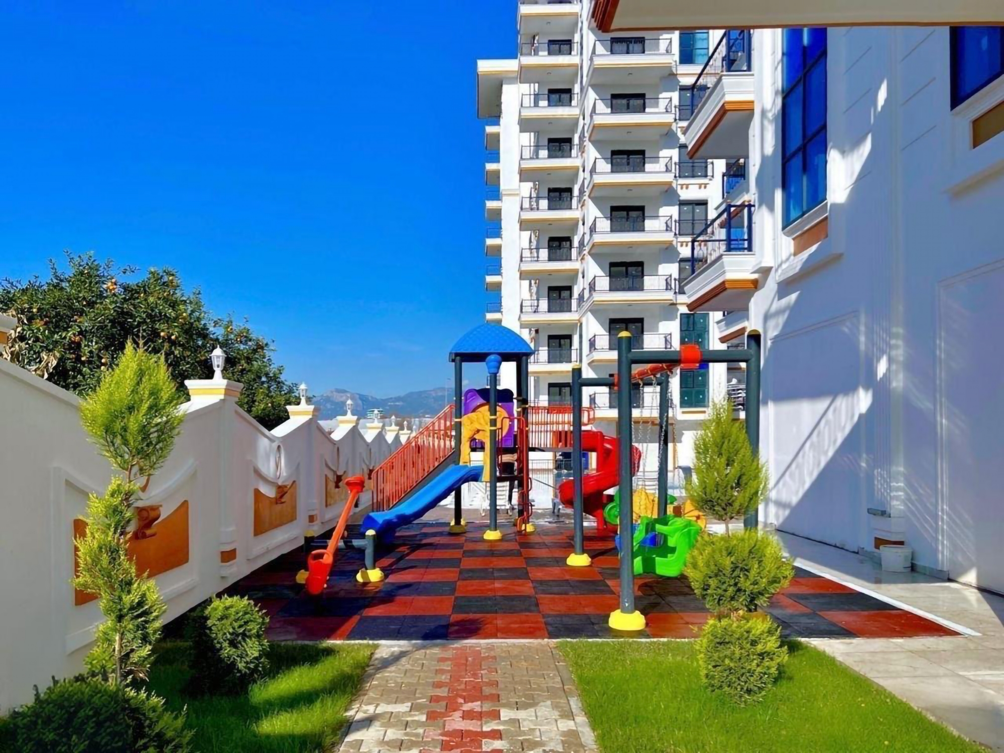 Luksuriøs 1+1 leilighet med fjellutsikt, Alanya