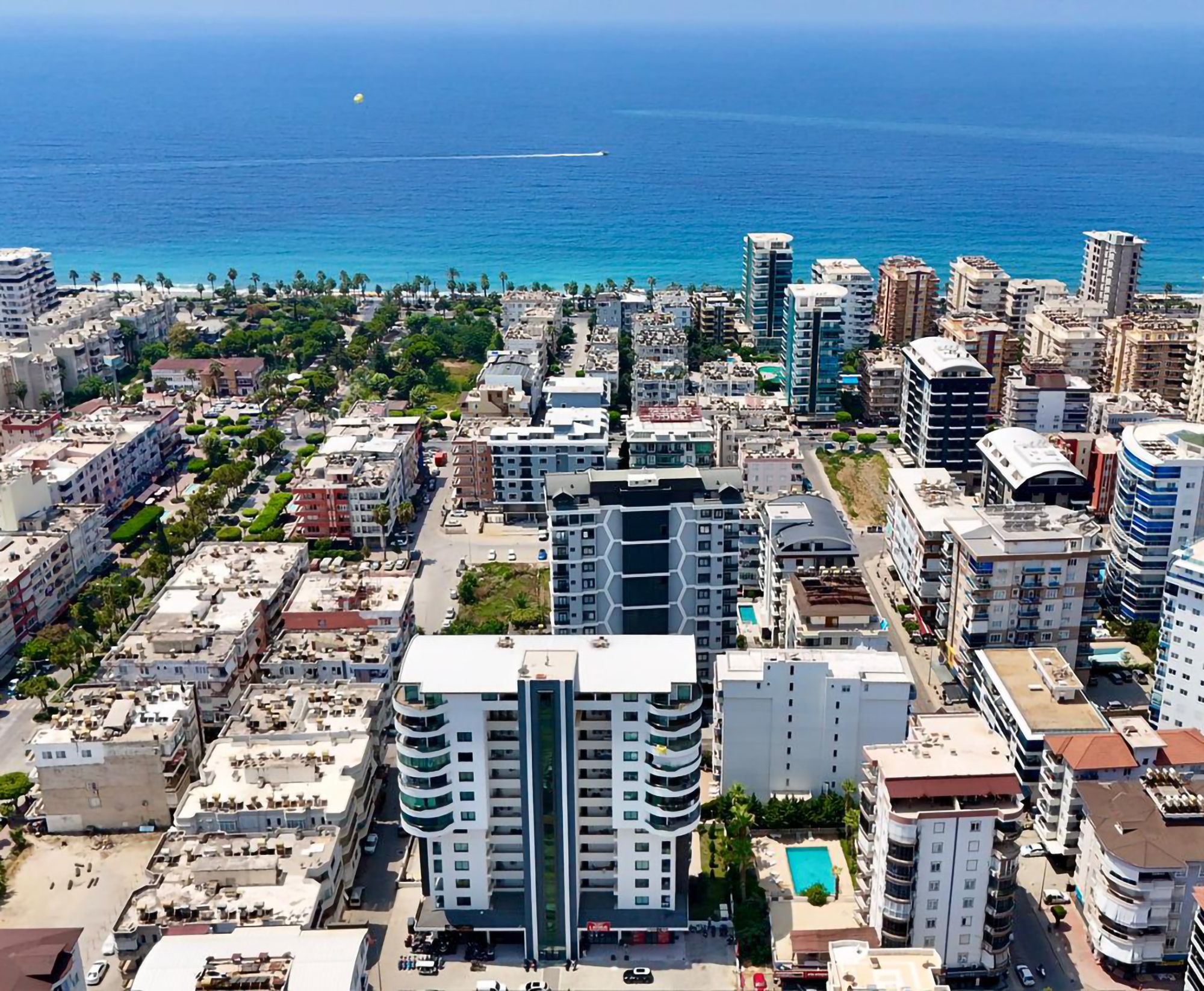 Luksus 1+1 Lejlighed med Bjergudsigt, Alanya