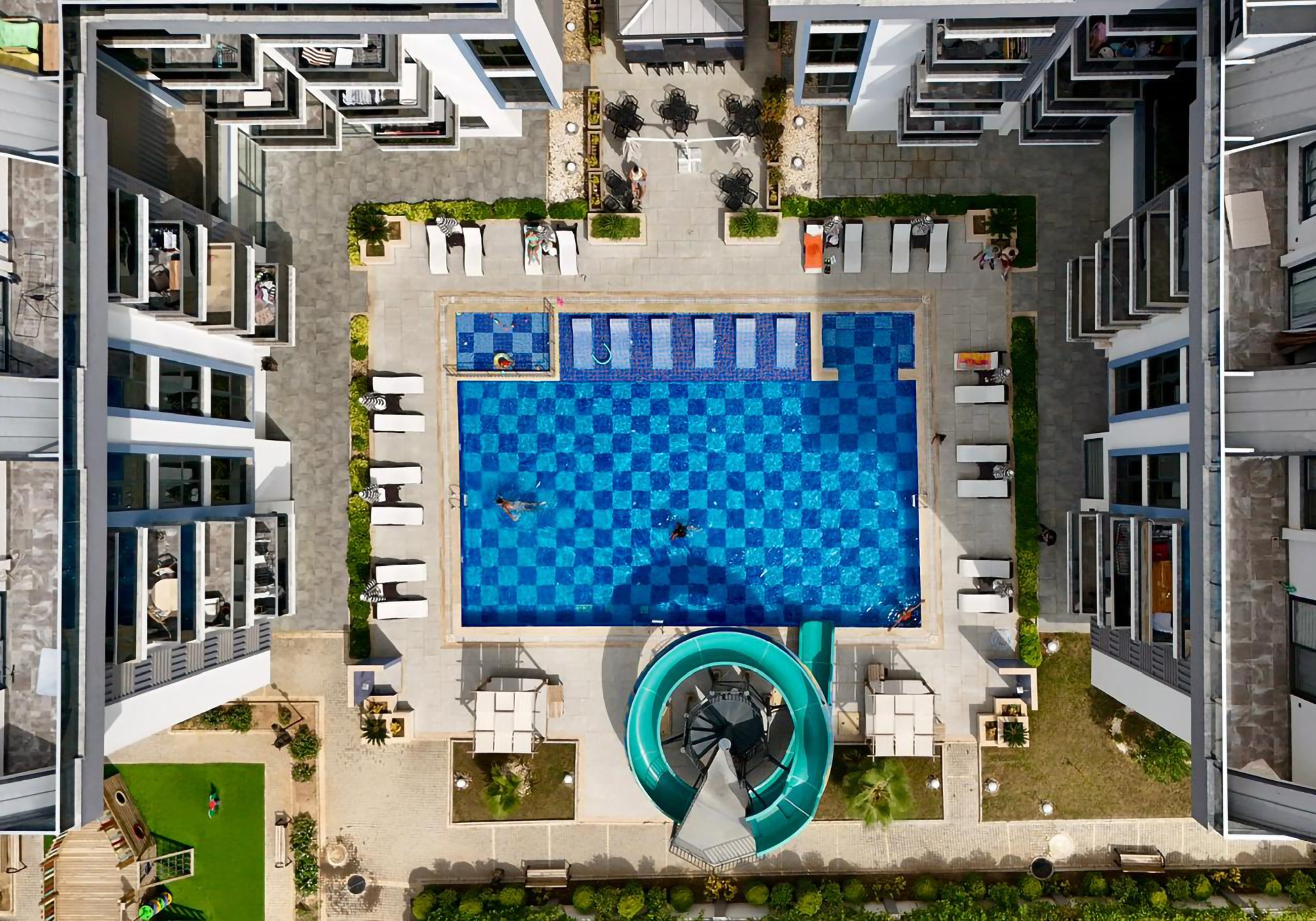 Luxuriöse 2+1 Penthouse mit Bergblick, Alanya - Oba