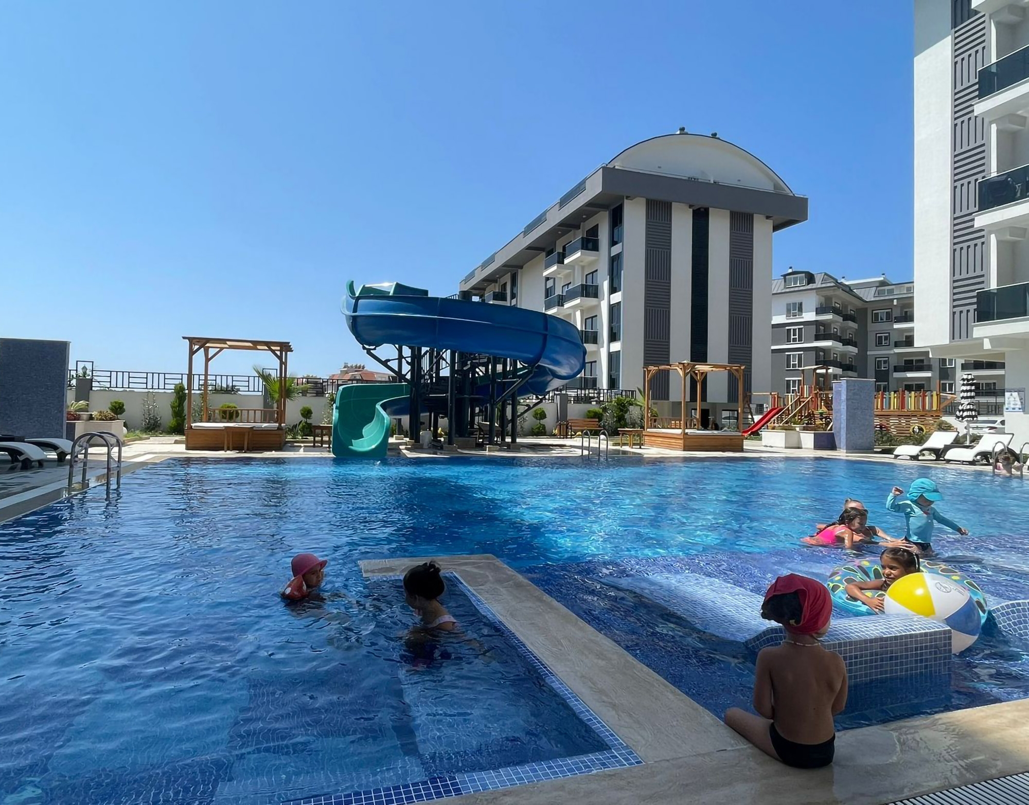 Luxuriöse 2+1 Penthouse mit Bergblick, Alanya - Oba