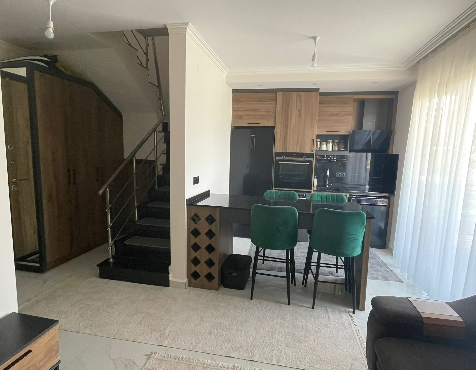 Luxuriöse 2+1 Penthouse mit Bergblick, Alanya - Oba