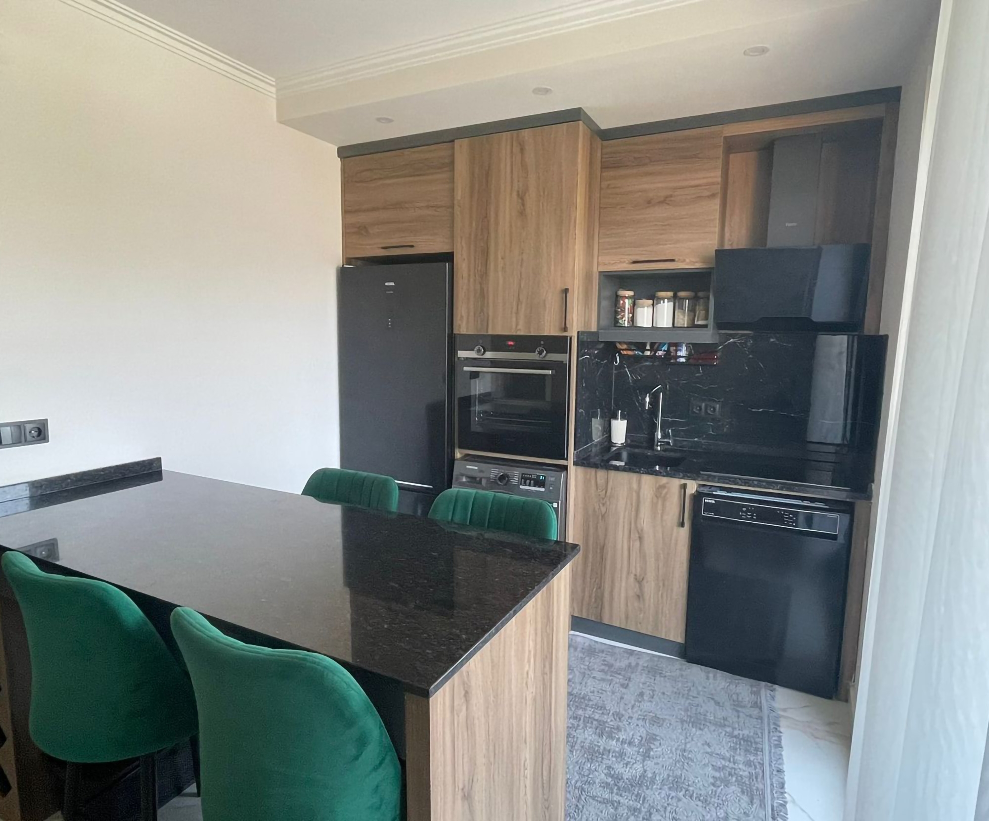 Luxuriöse 2+1 Penthouse mit Bergblick, Alanya - Oba