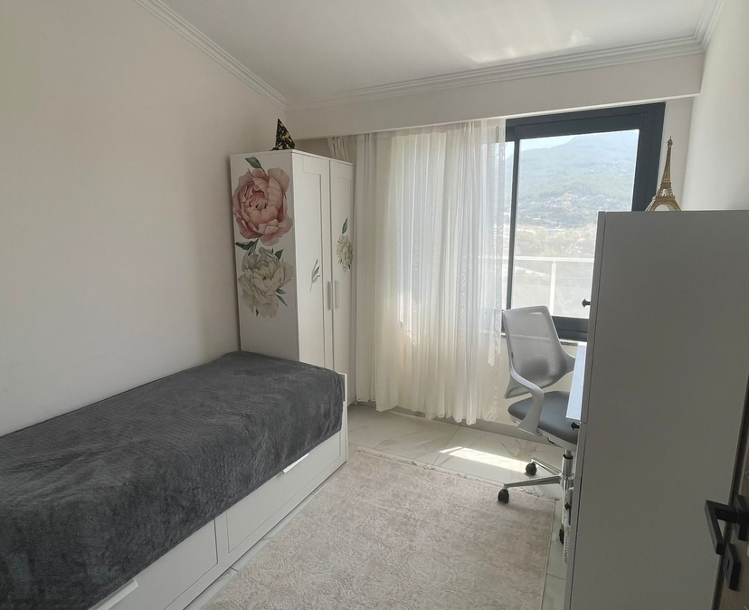 Luxuriöse 2+1 Penthouse mit Bergblick, Alanya - Oba