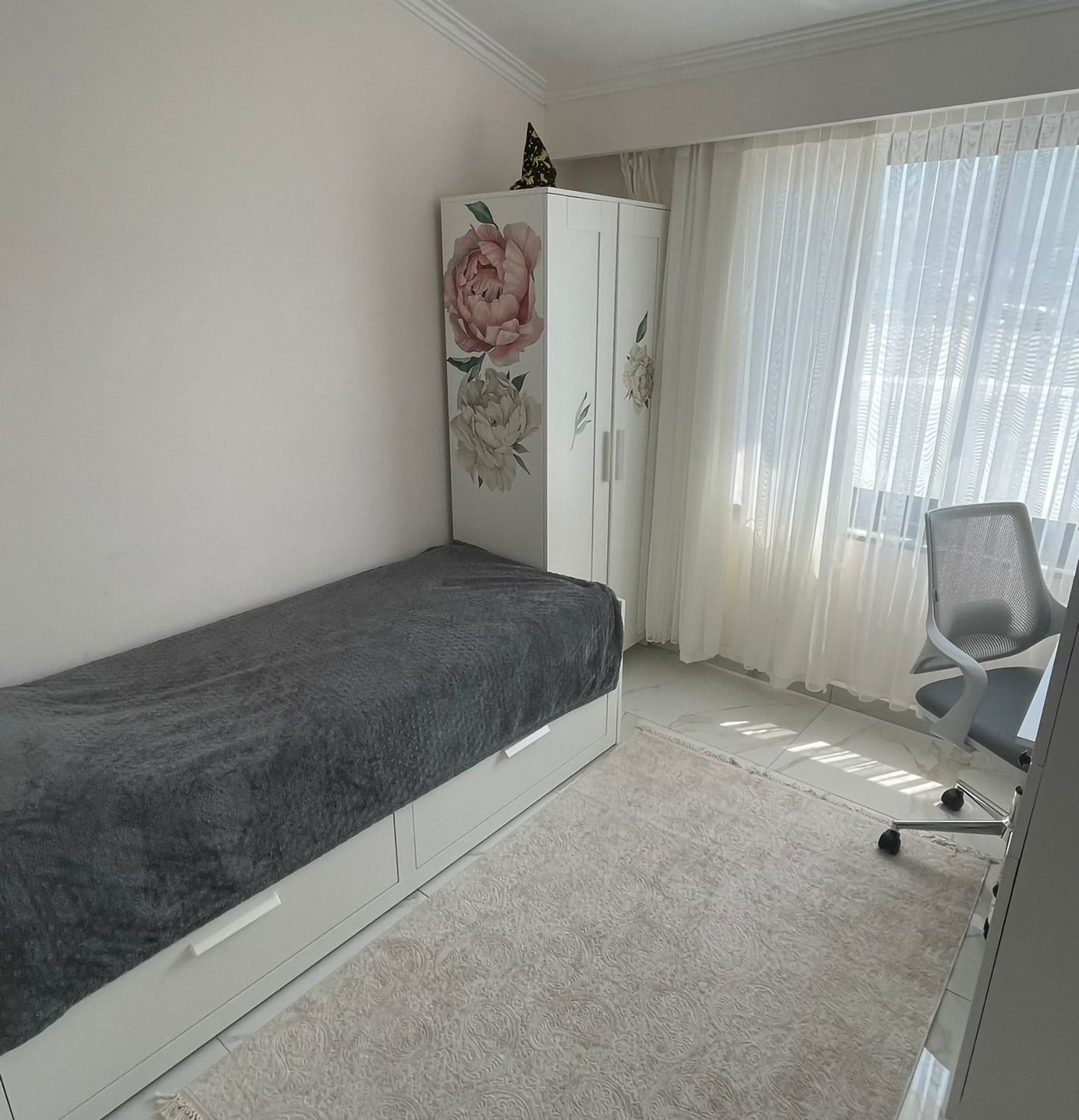 Luxuriöse 2+1 Penthouse mit Bergblick, Alanya - Oba