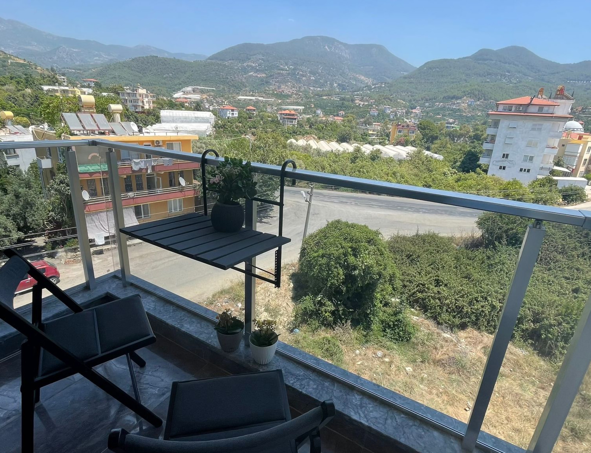 Luxuriöse 2+1 Penthouse mit Bergblick, Alanya - Oba