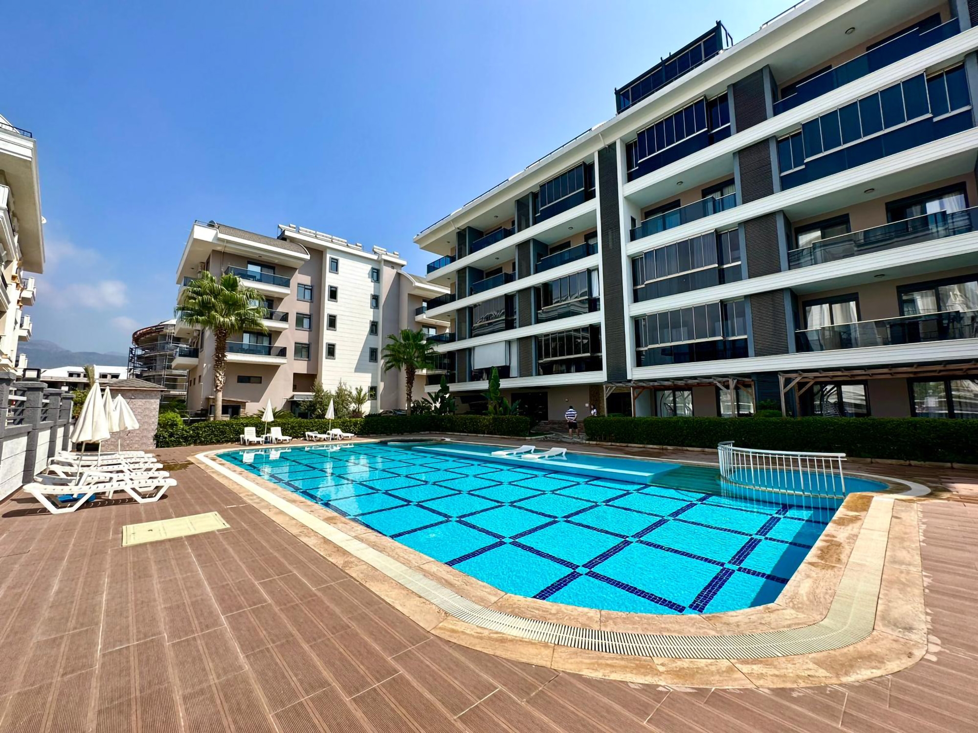 Modernes 1+1 Apartment in Oba, Alanya