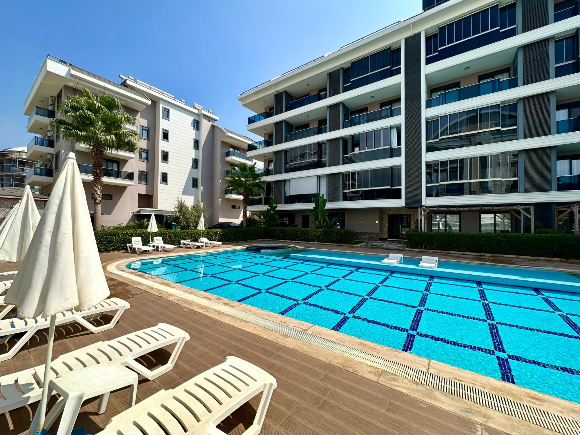 Modernes 1+1 Apartment in Oba, Alanya