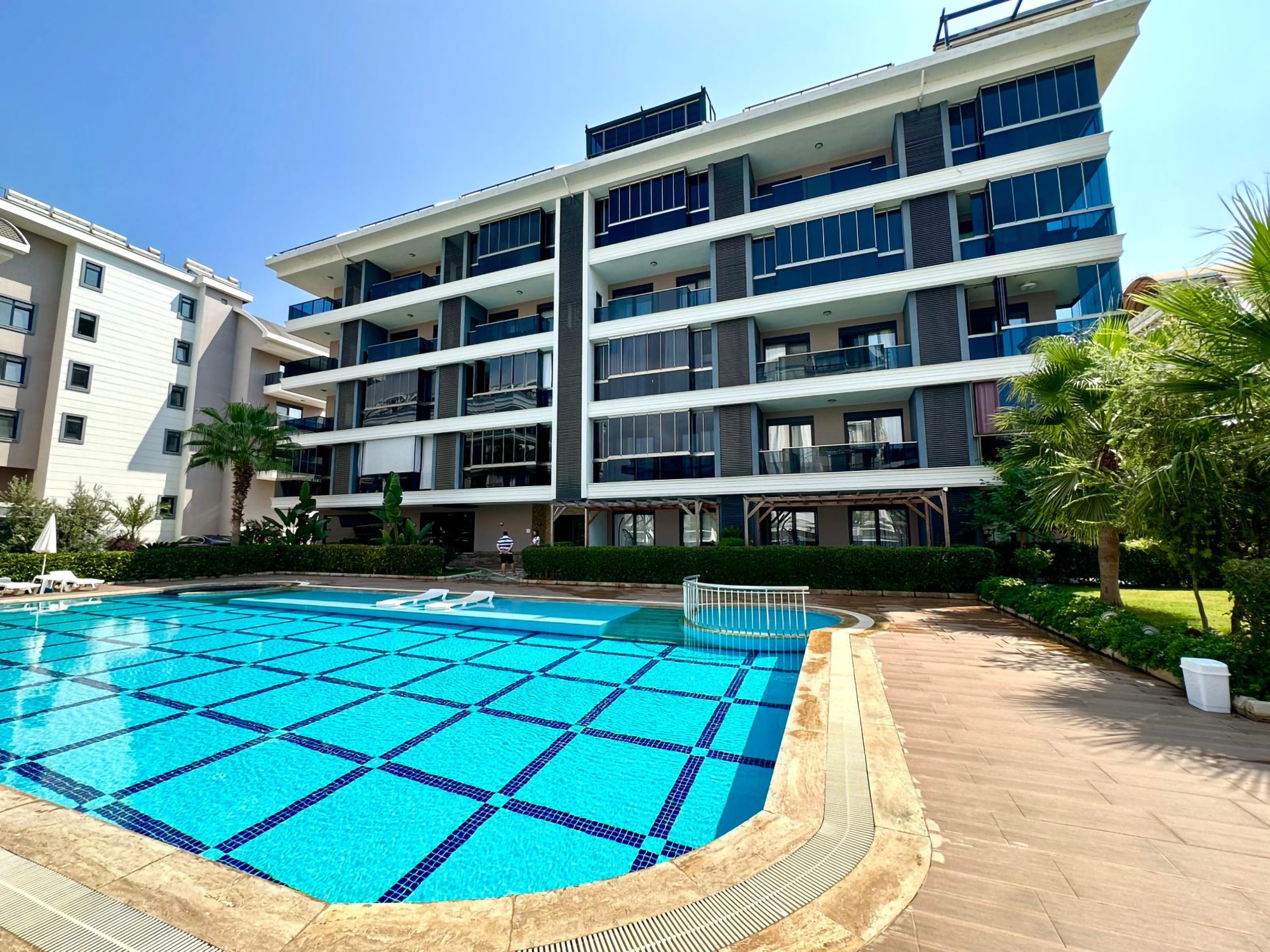 Modernes 1+1 Apartment in Oba, Alanya