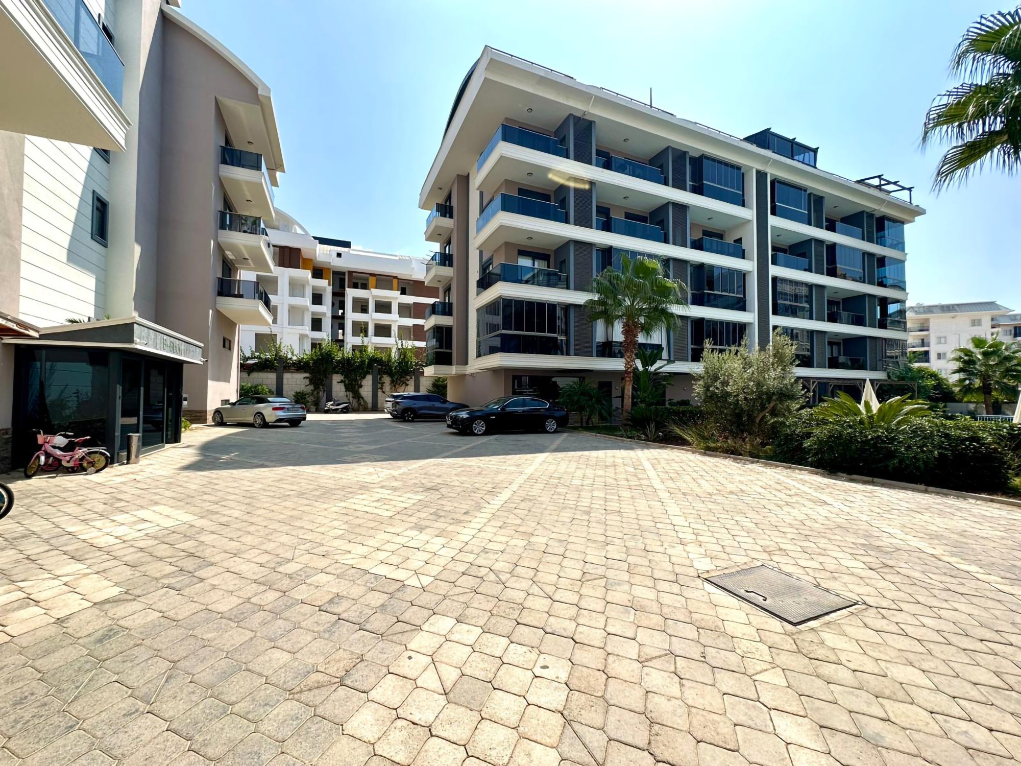 Modernes 1+1 Apartment in Oba, Alanya