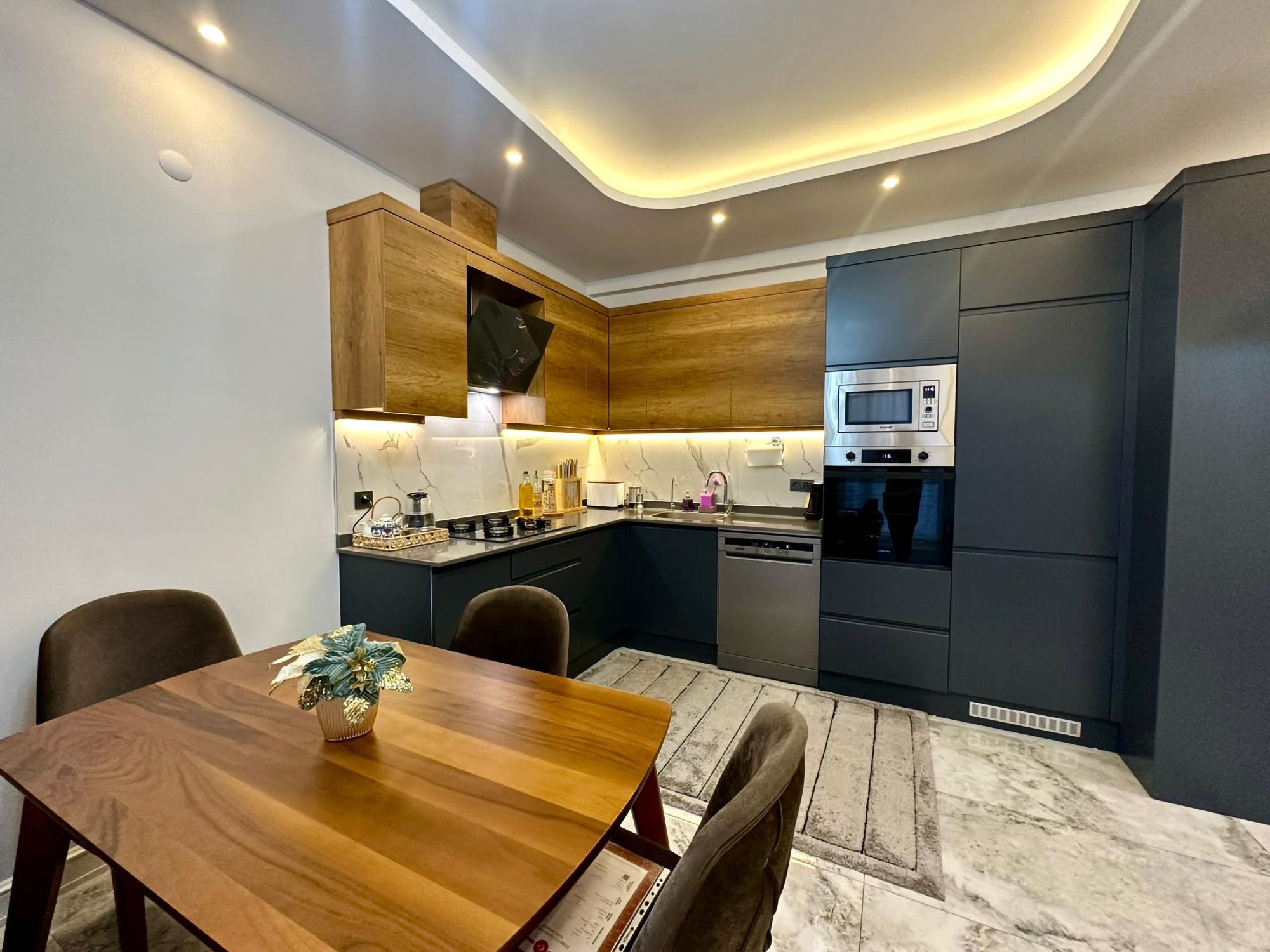 Modernes 1+1 Apartment in Oba, Alanya