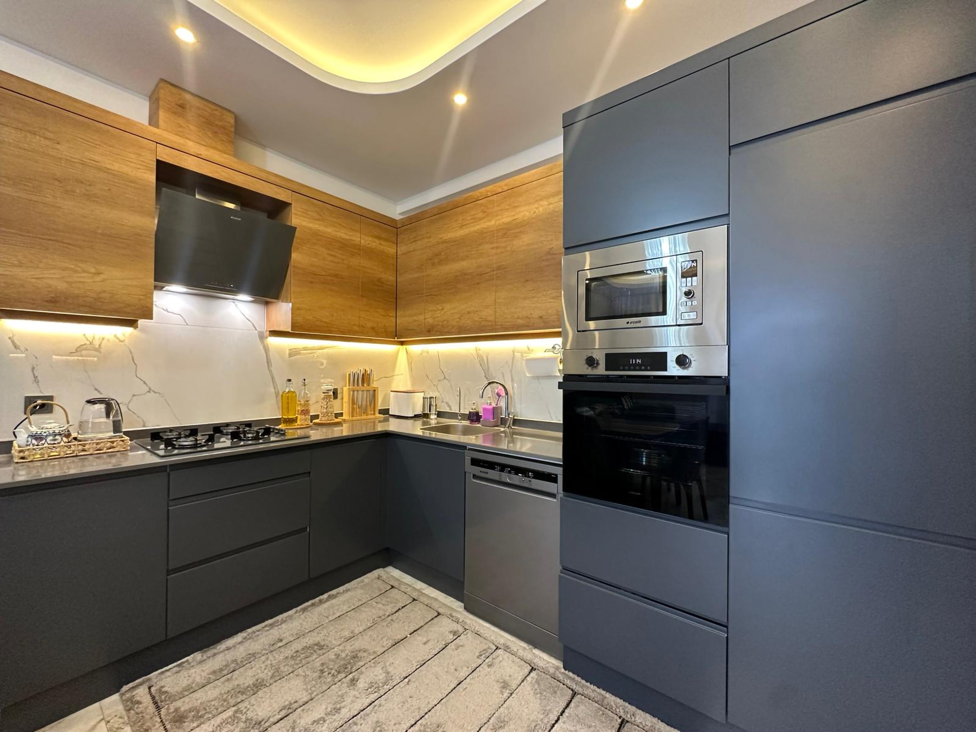 Modernes 1+1 Apartment in Oba, Alanya