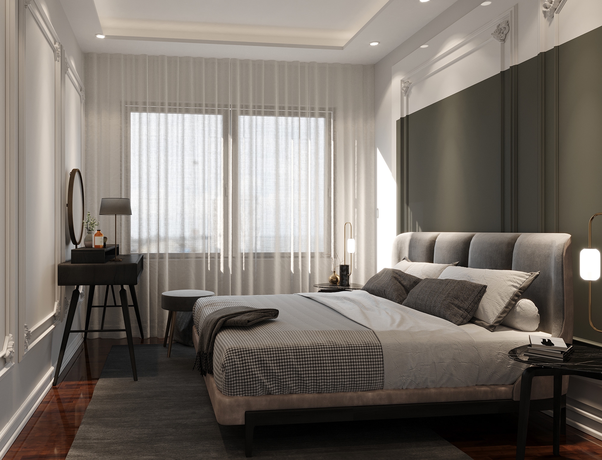 Luxury 1+1 Apartment with Mountain View in Mahmutlar, Alanya