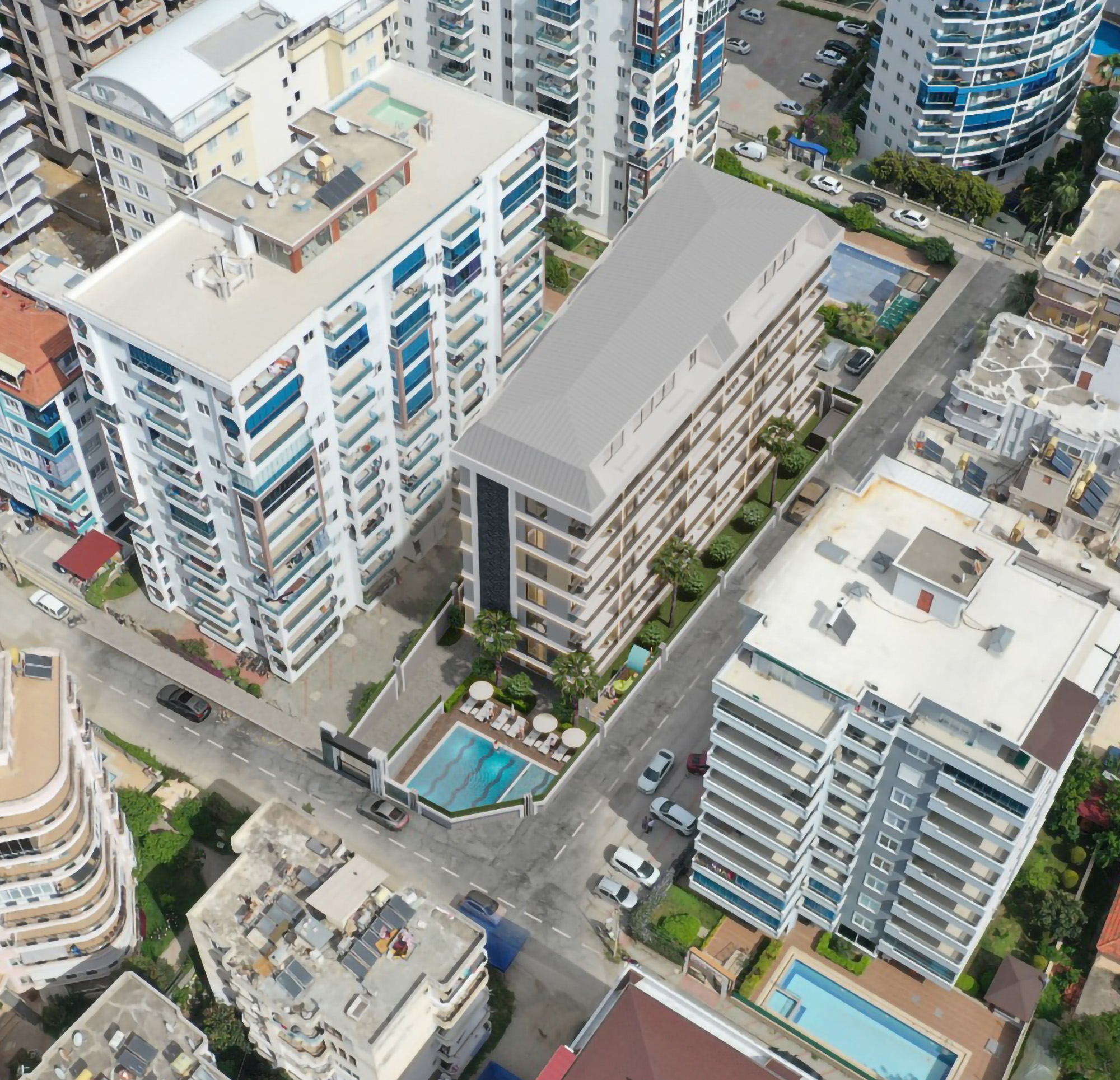 Luxury 5+1 Penthouse with Mountain Views, Alanya