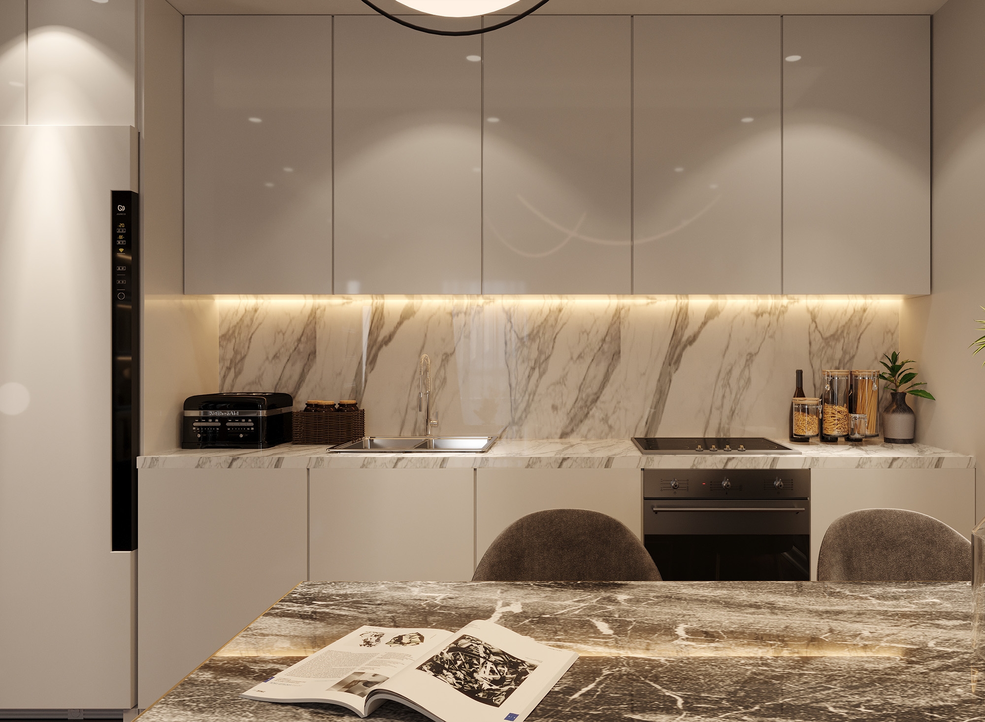 Luxury 5+1 Penthouse with Mountain Views, Alanya