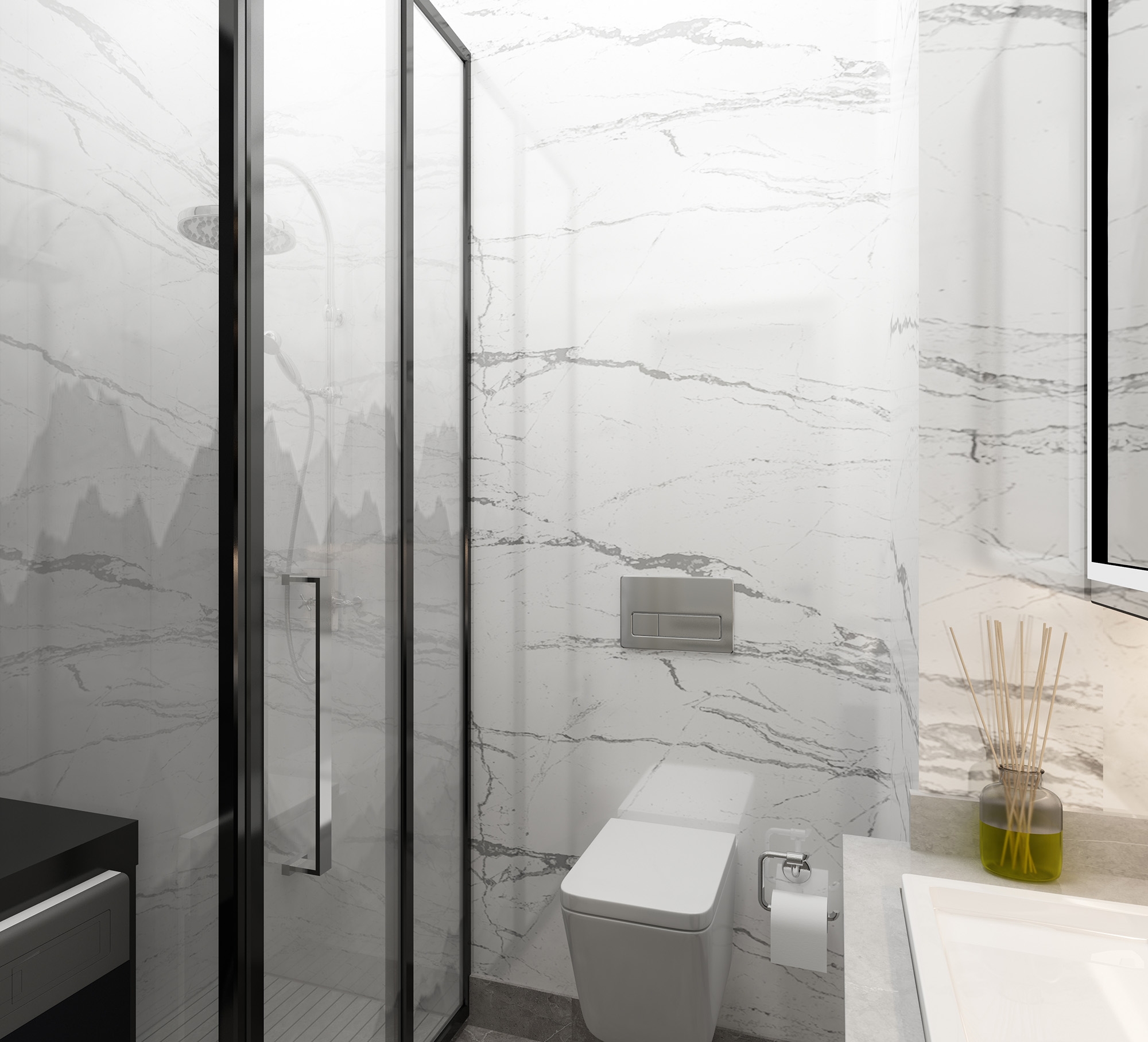 Luxury 5+1 Penthouse with Mountain Views, Alanya