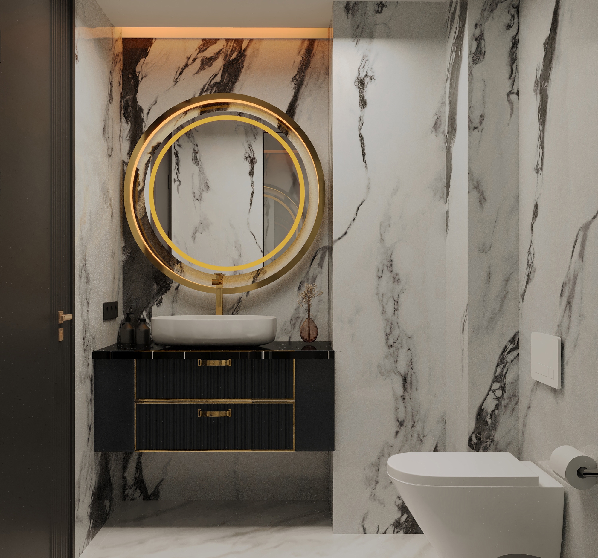 Luksus 3+1 Penthouse med Fantastisk Hav- og Borgudsigt i Mahmutlar, Alanya
