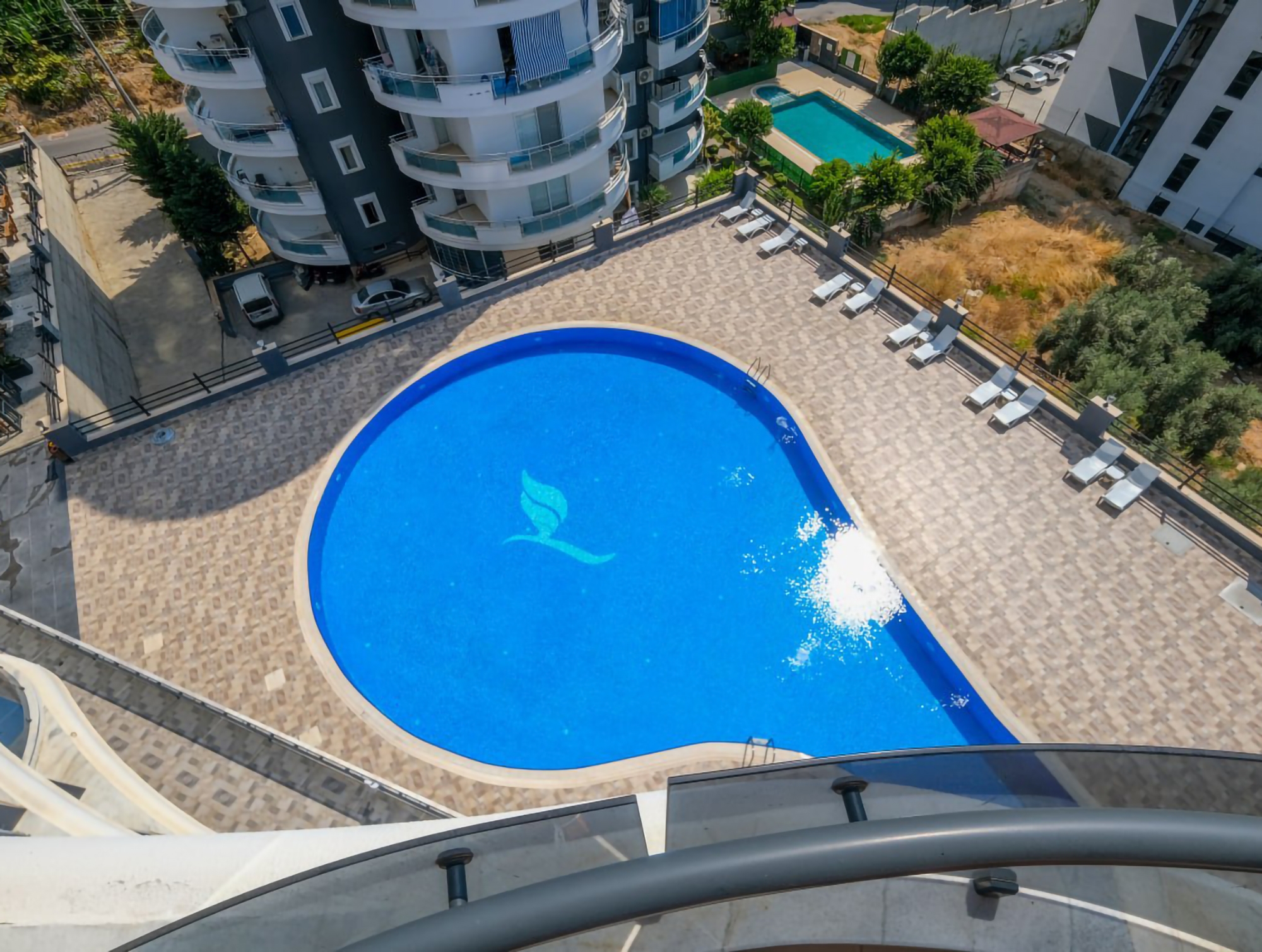 Luksus 2+1 Lejlighed med Hav- og Bjergudsigt, Alanya
