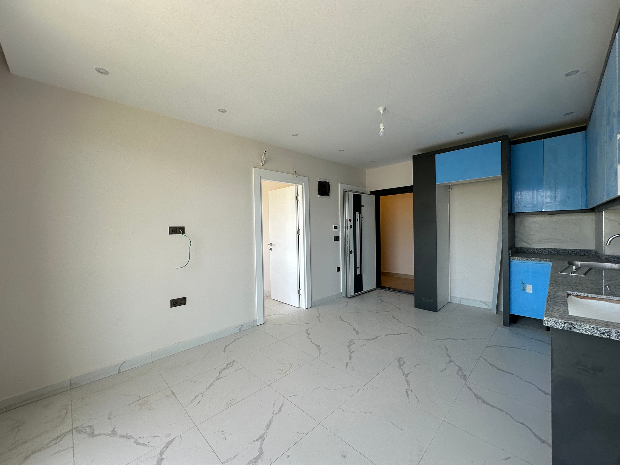 Moderne 1+1 Lejlighed med Bjergudsigt i Avsallar, Alanya