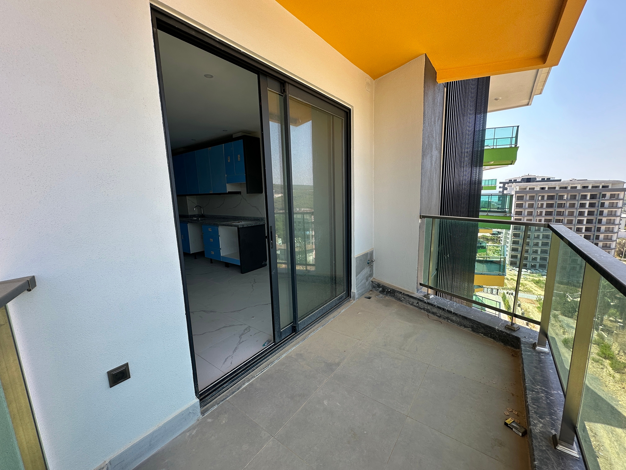 Moderne 1+1 Lejlighed med Bjergudsigt i Avsallar, Alanya