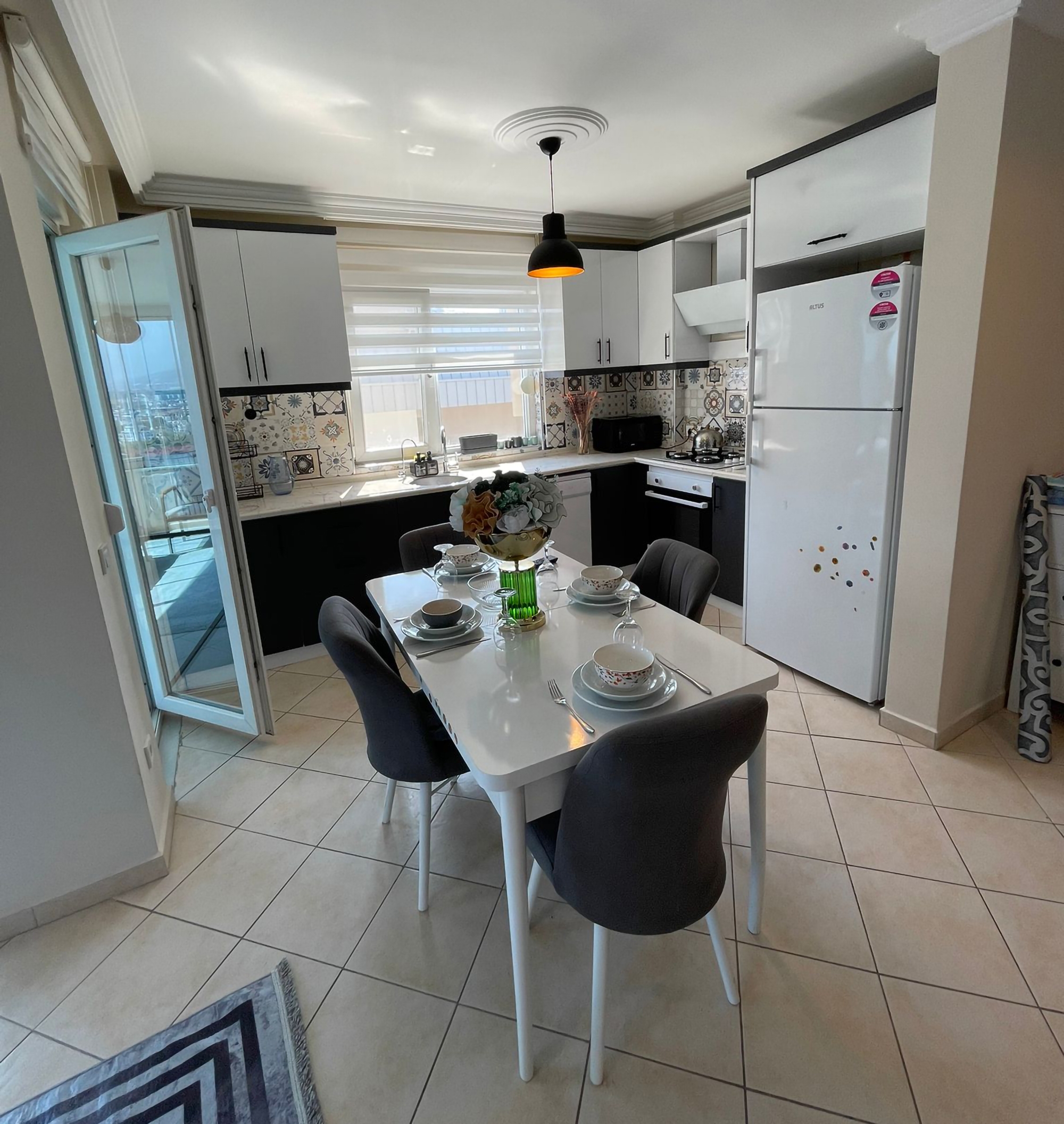 Fjellutsikt 2+1 Leilighet i Cikcilli, Alanya