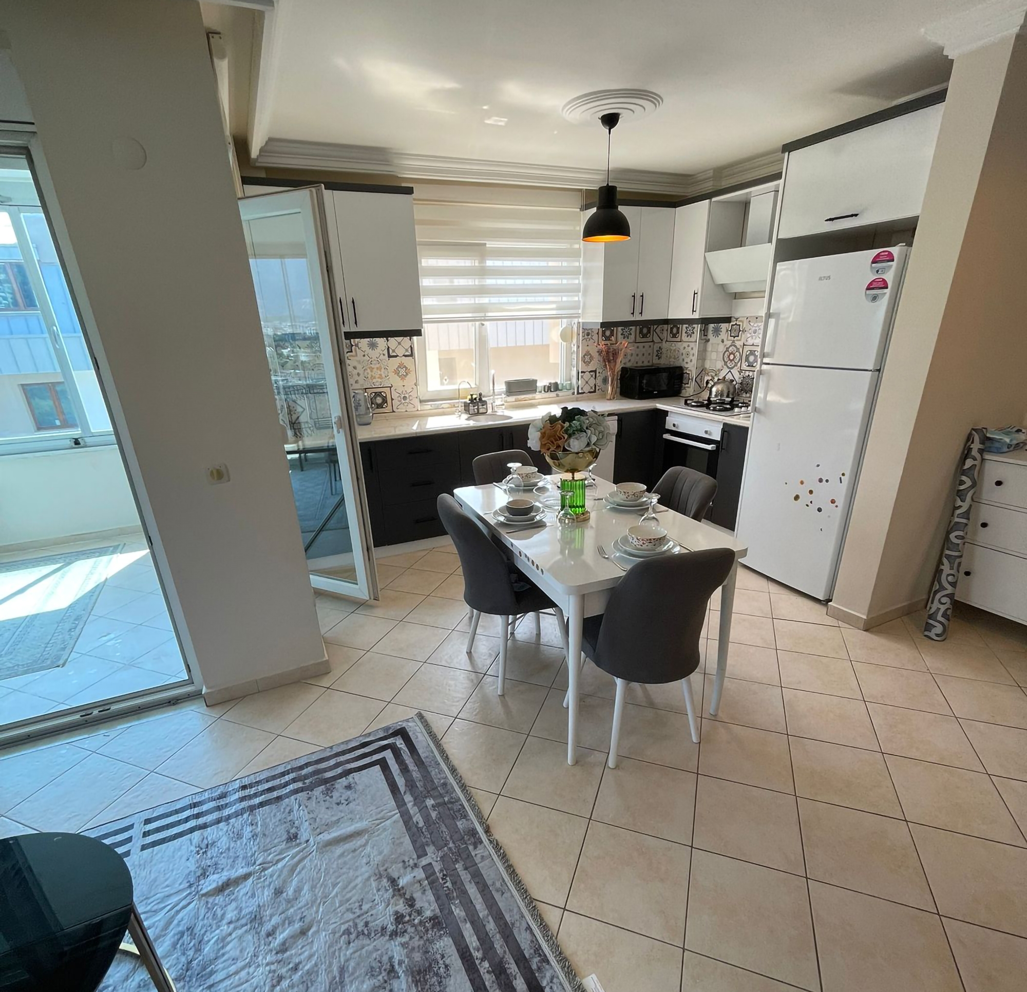 Fjellutsikt 2+1 Leilighet i Cikcilli, Alanya