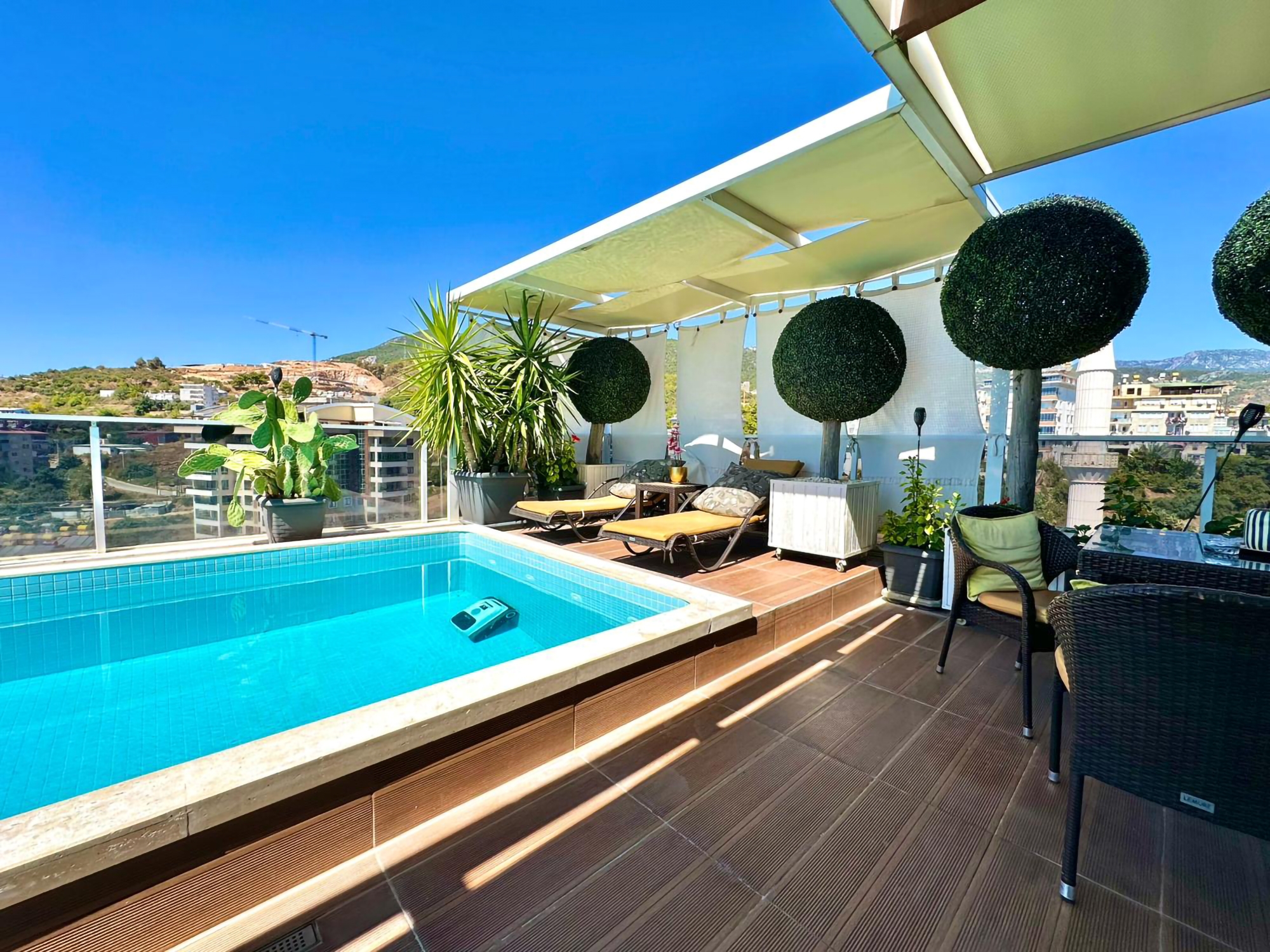 Luxury Sea View Penthouse in Alanya - Cikcilli