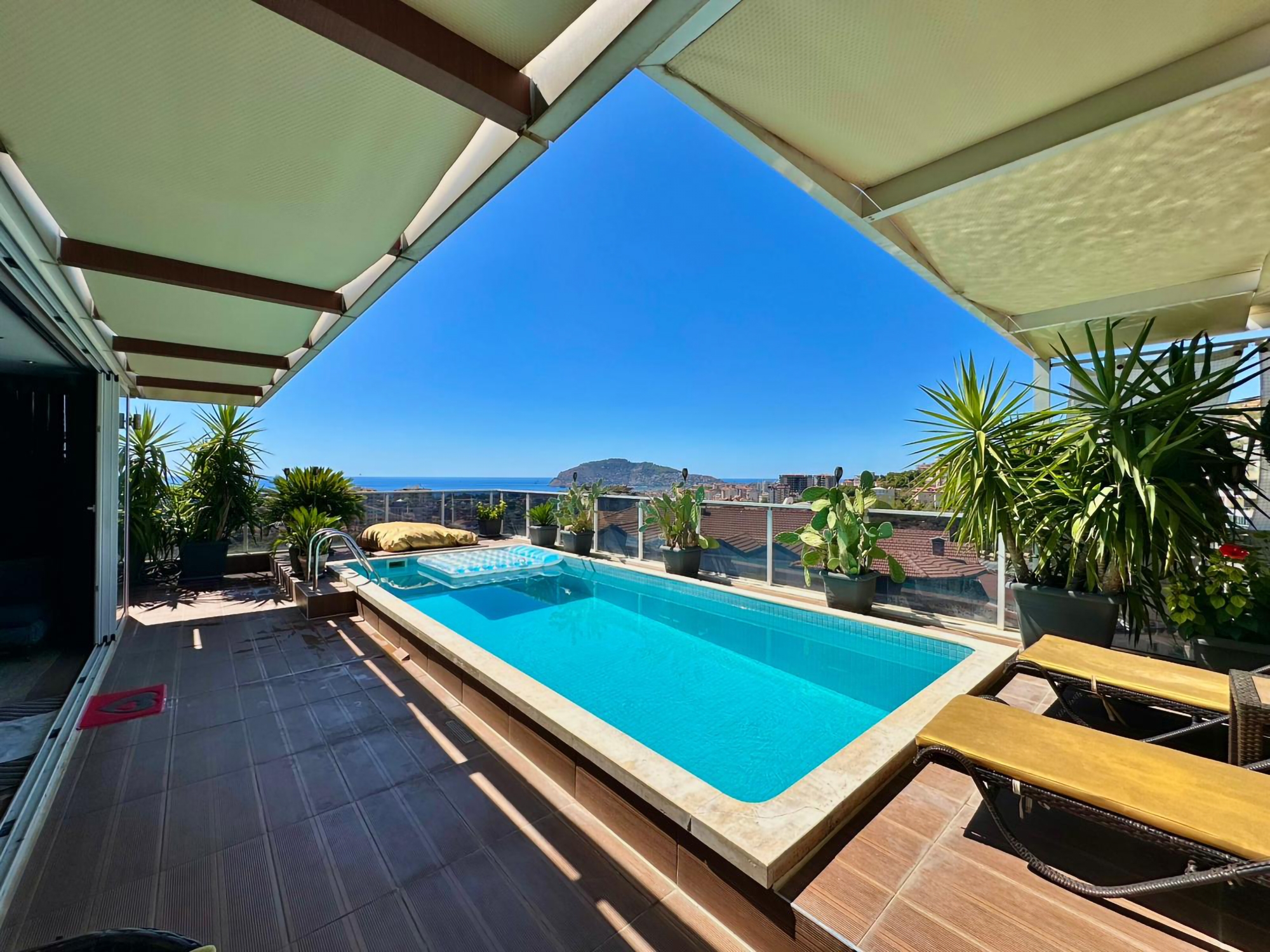 Luxury Sea View Penthouse in Alanya - Cikcilli